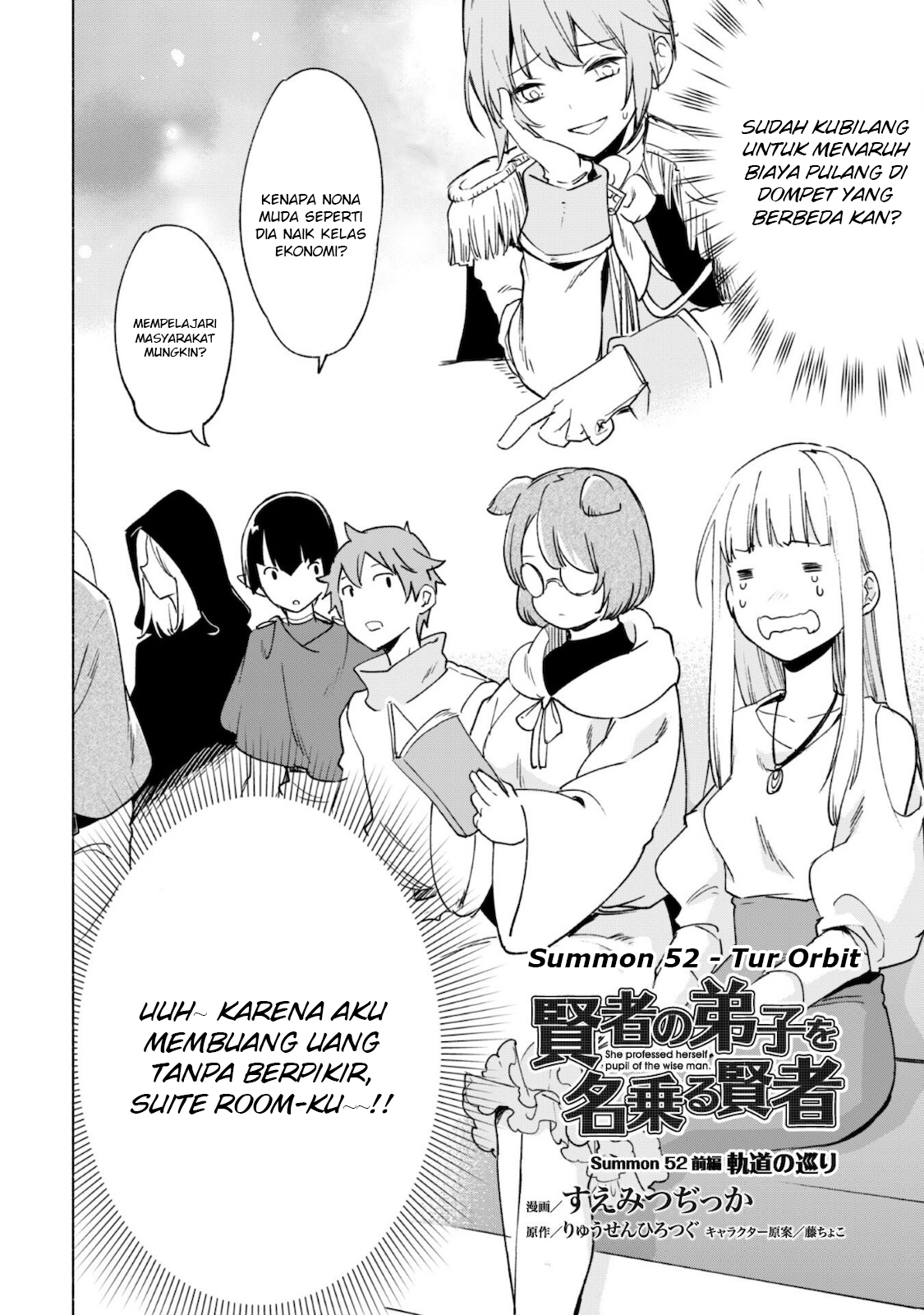 Kenja No Deshi Wo Nanoru Kenja Chapter 52.1 - halaman 4