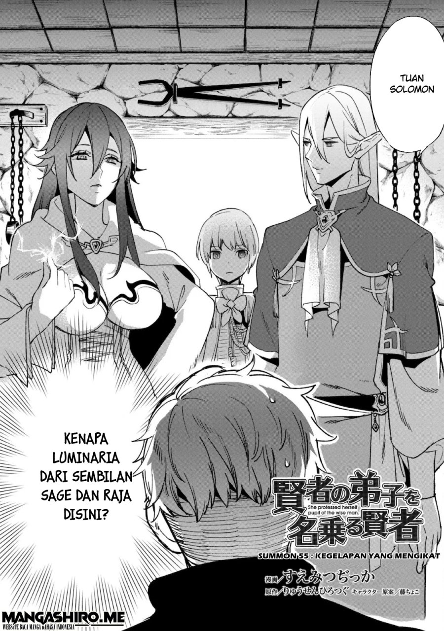 Kenja No Deshi Wo Nanoru Kenja Chapter 55 - halaman 4