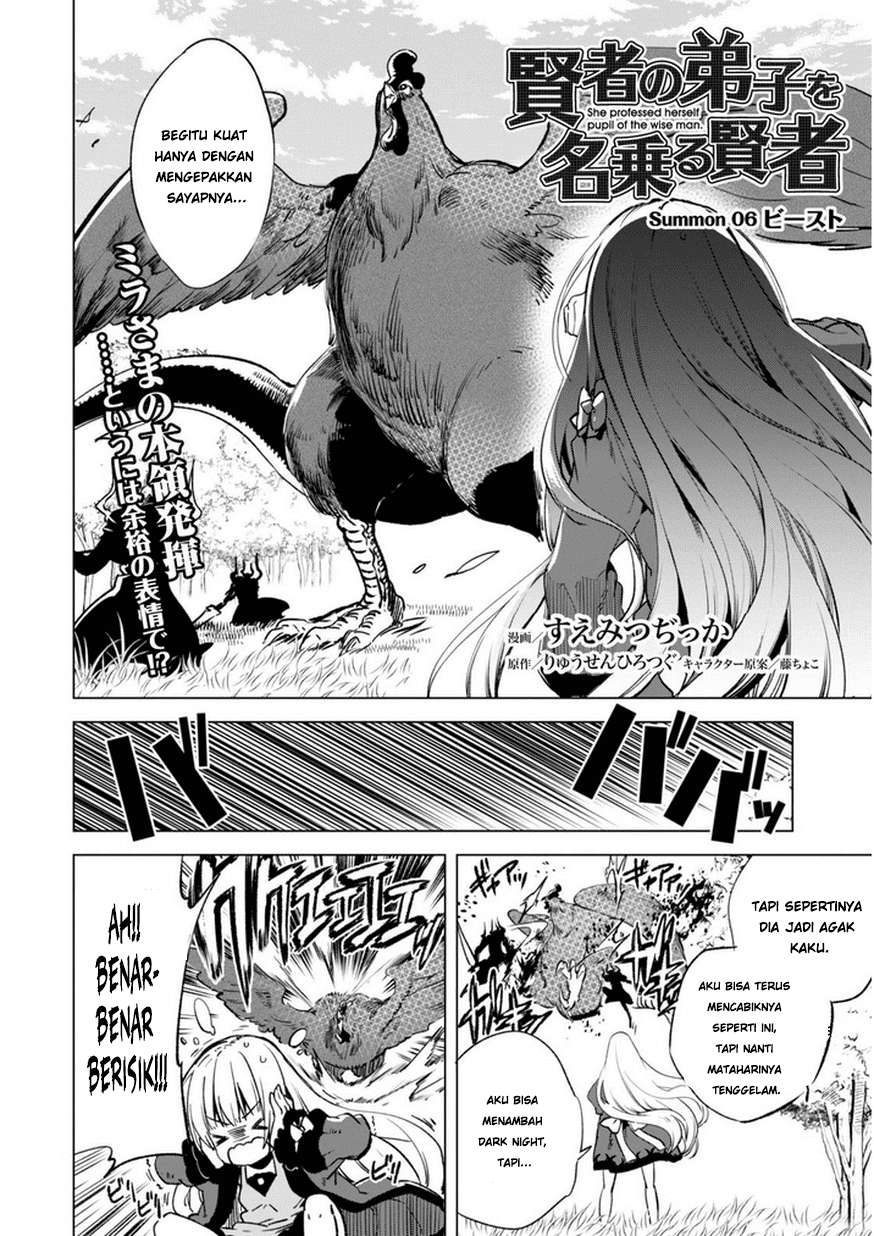 Kenja No Deshi Wo Nanoru Kenja Chapter 6 - halaman 3