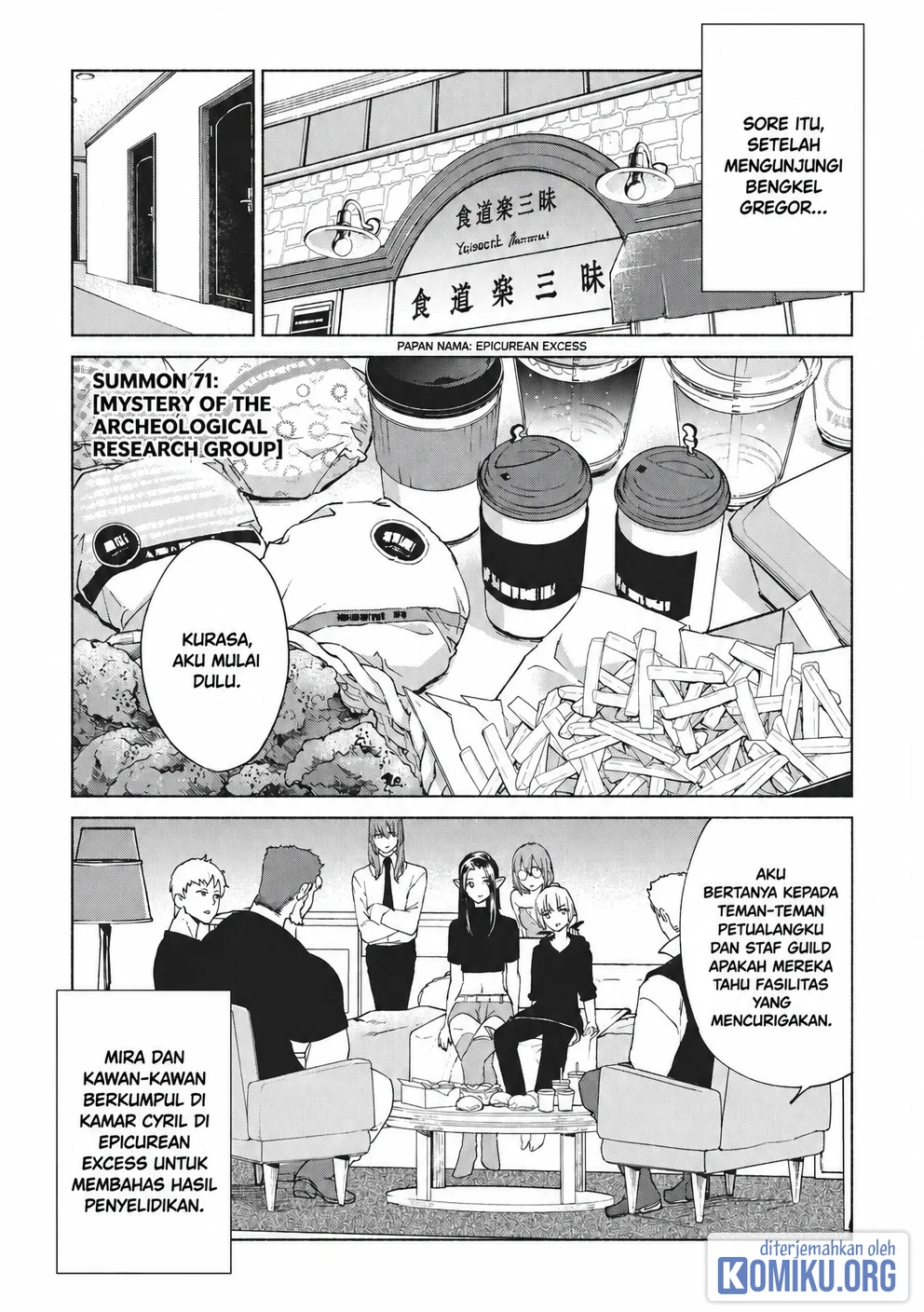 Kenja No Deshi Wo Nanoru Kenja Chapter 71 - halaman 2