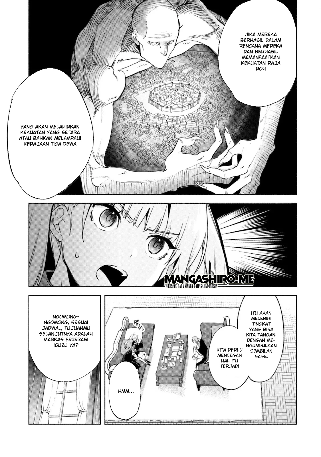 Kenja no Deshi wo Nanoru Kenja the Comic Chapter 55 - halaman 21