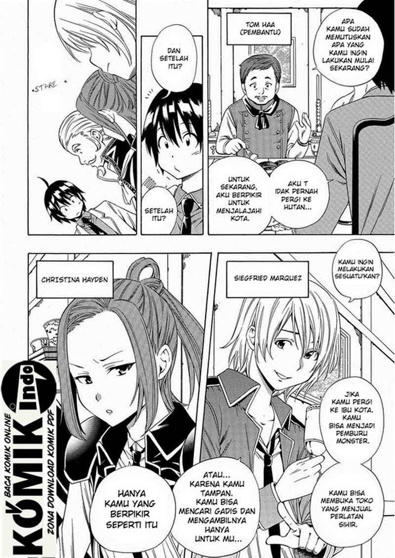 Kenja no Mago Chapter 1.2 - halaman 12