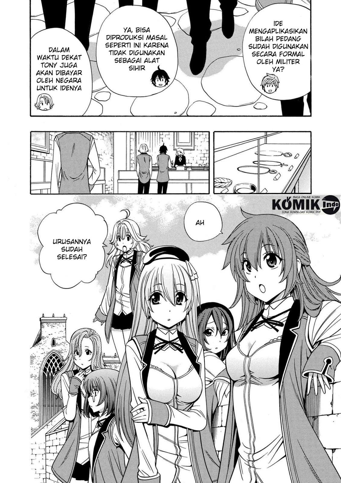 Kenja no Mago Chapter 11 - halaman 3