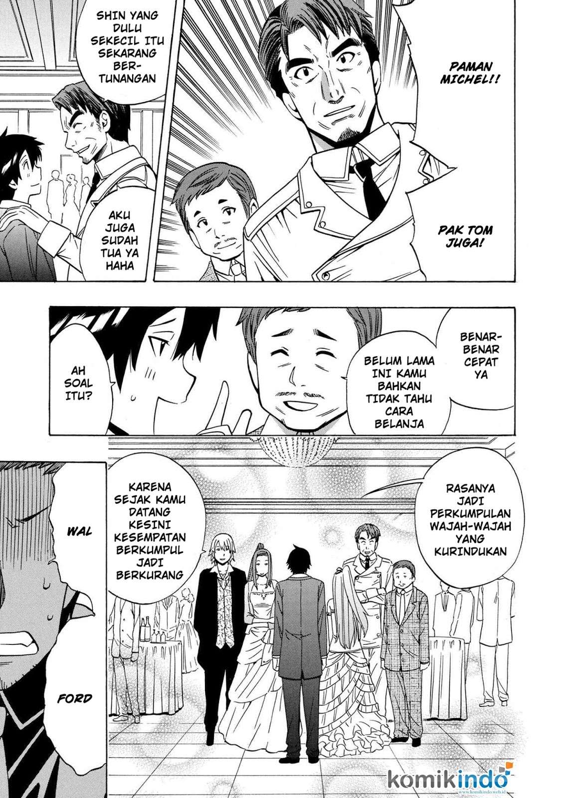 Kenja no Mago Chapter 19.1 - halaman 17