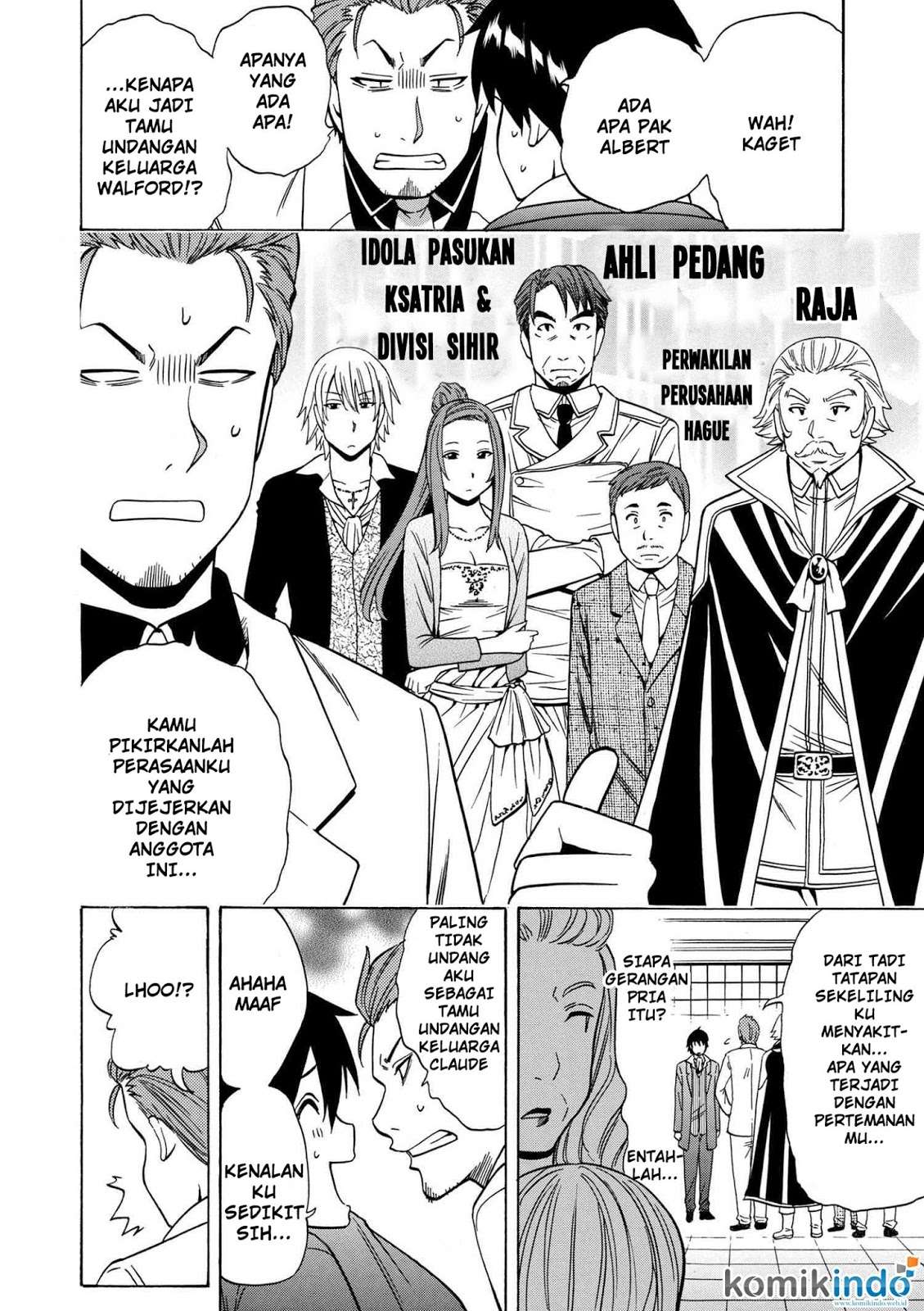 Kenja no Mago Chapter 19.1 - halaman 18
