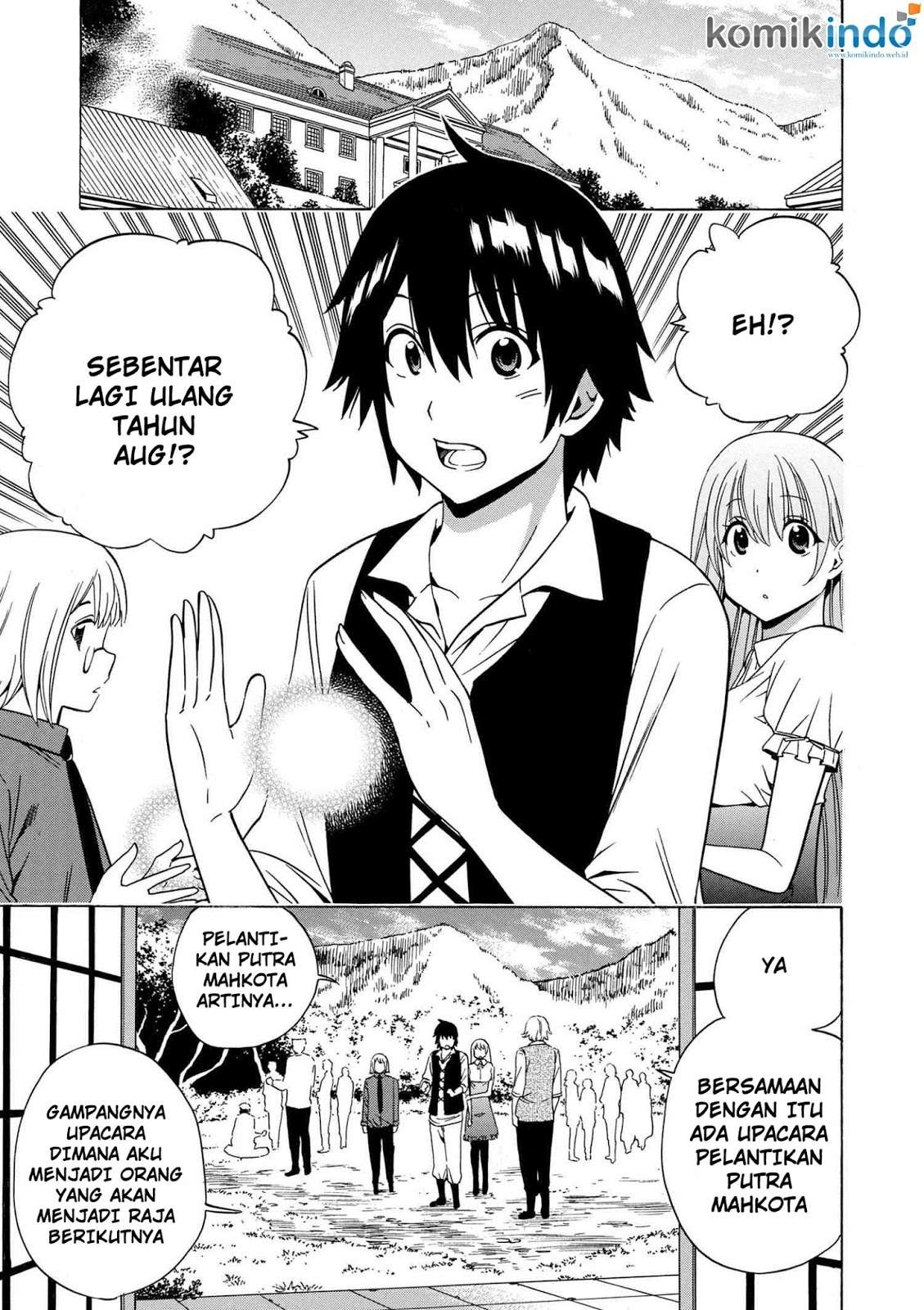 Kenja no Mago Chapter 19.1 - halaman 8