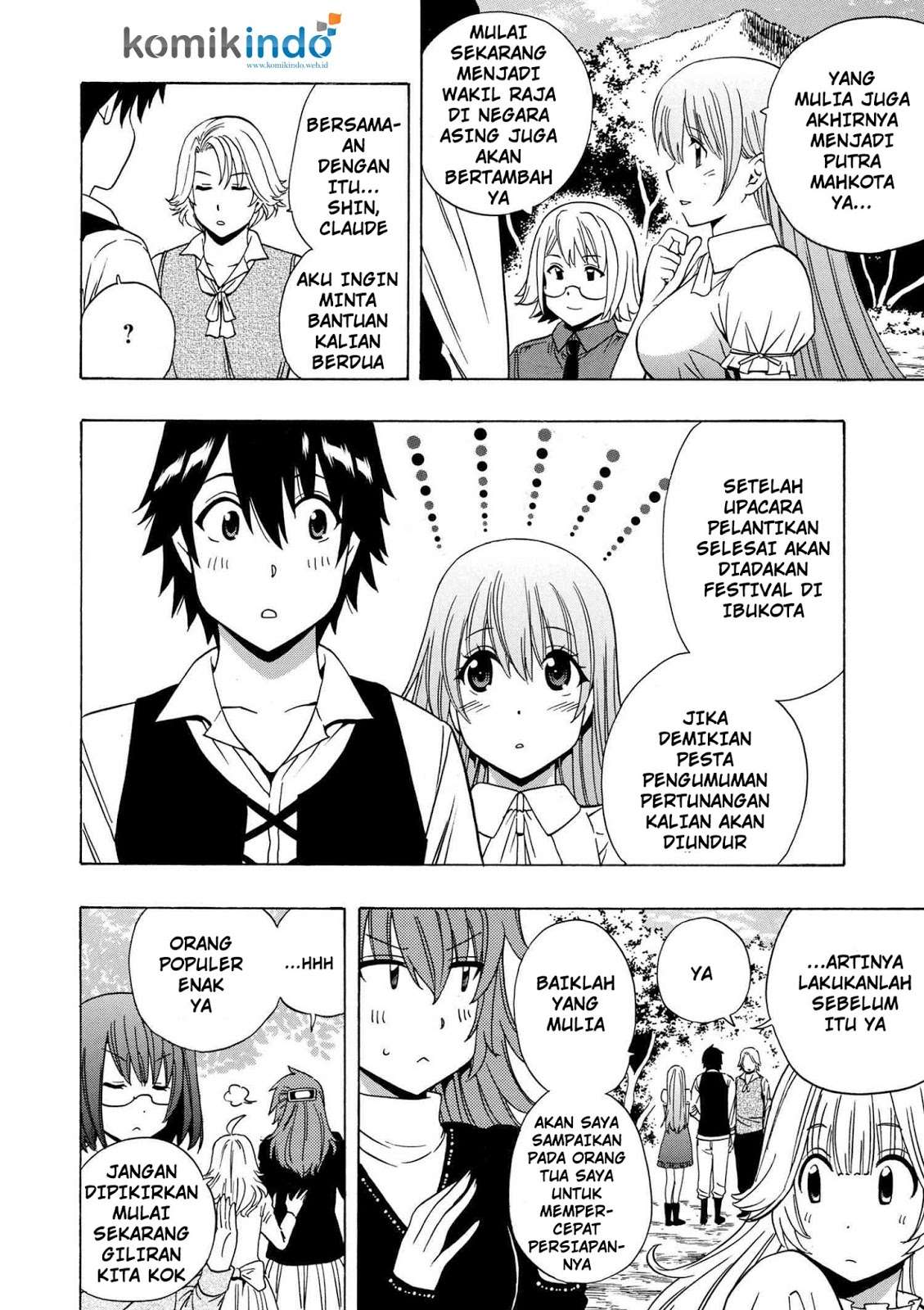 Kenja no Mago Chapter 19.1 - halaman 9