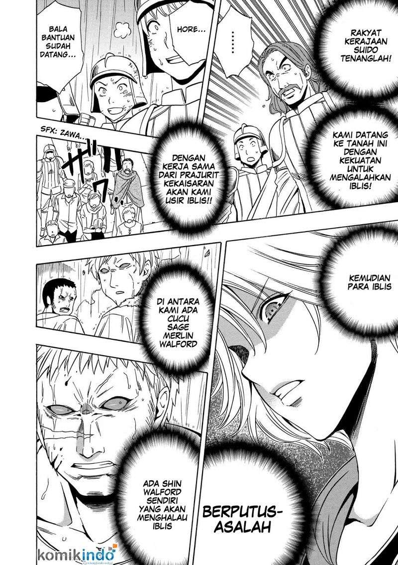 Kenja no Mago Chapter 19.3 - halaman 17