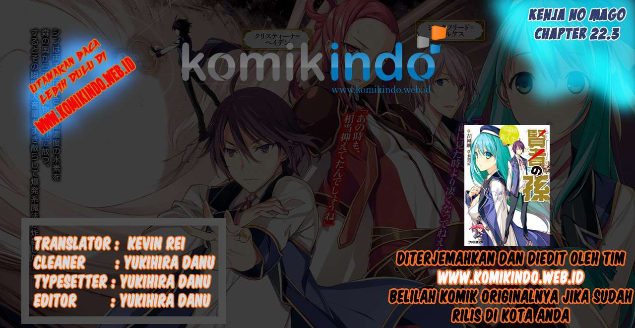 Kenja no Mago Chapter 22.3 - halaman 1