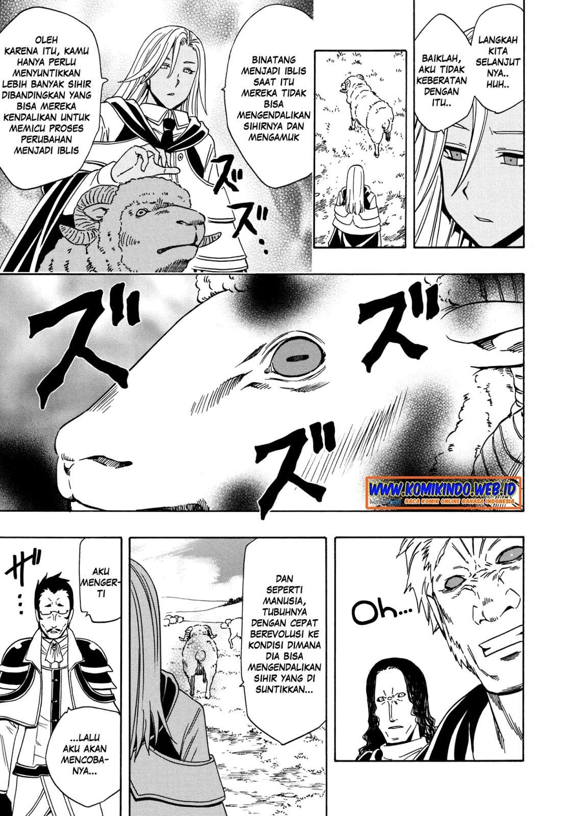 Kenja no Mago Chapter 22.3 - halaman 9