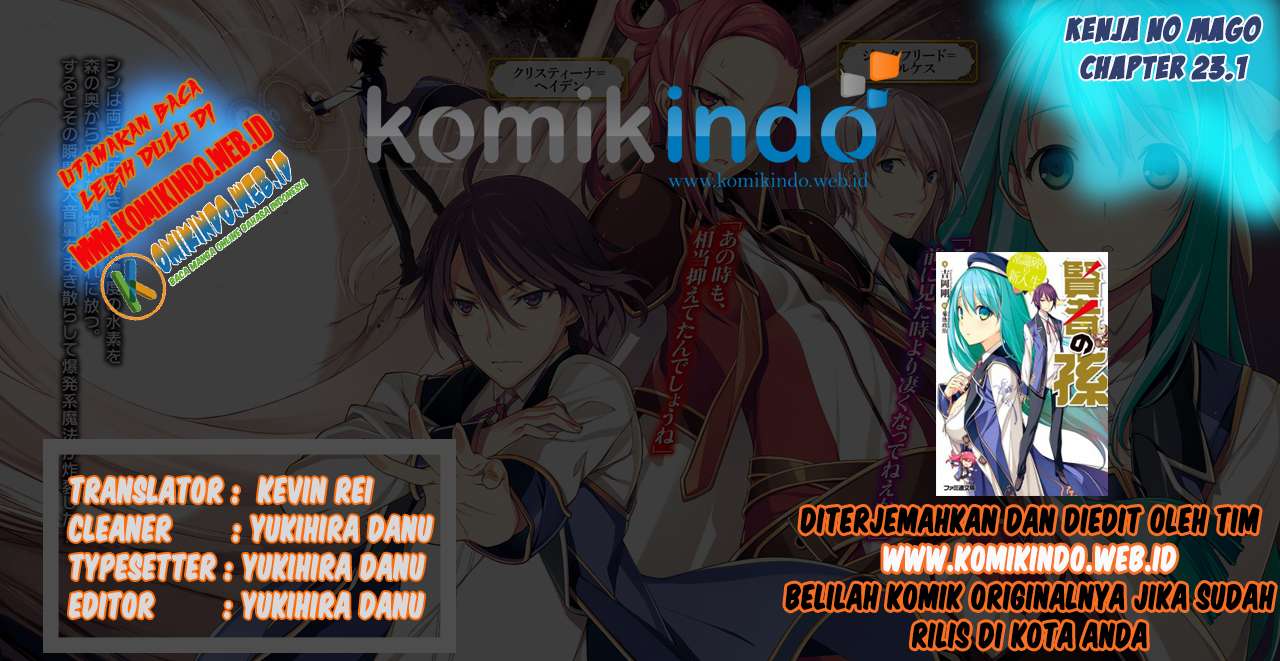Kenja no Mago Chapter 23.1 - halaman 1