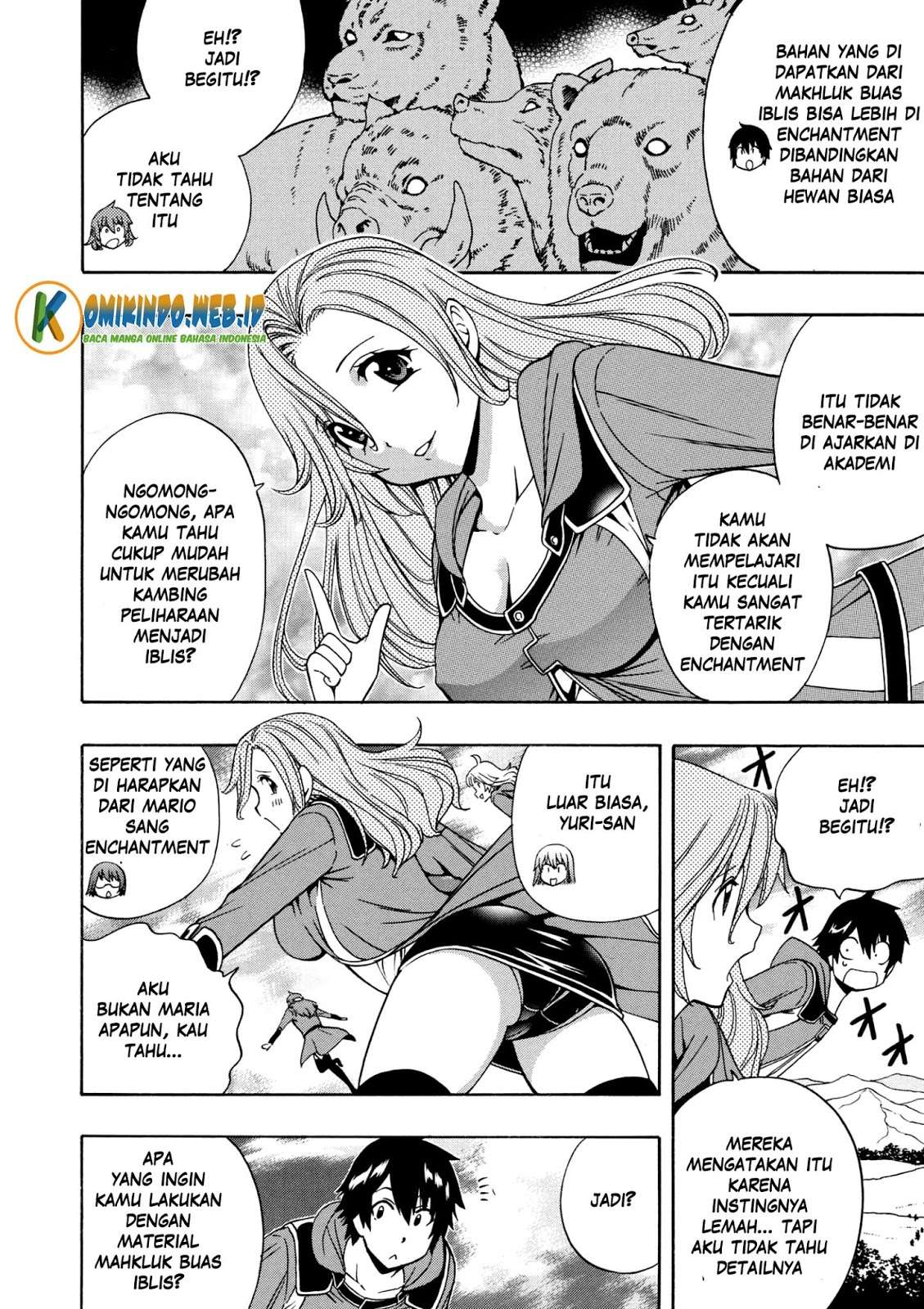 Kenja no Mago Chapter 23.1 - halaman 4
