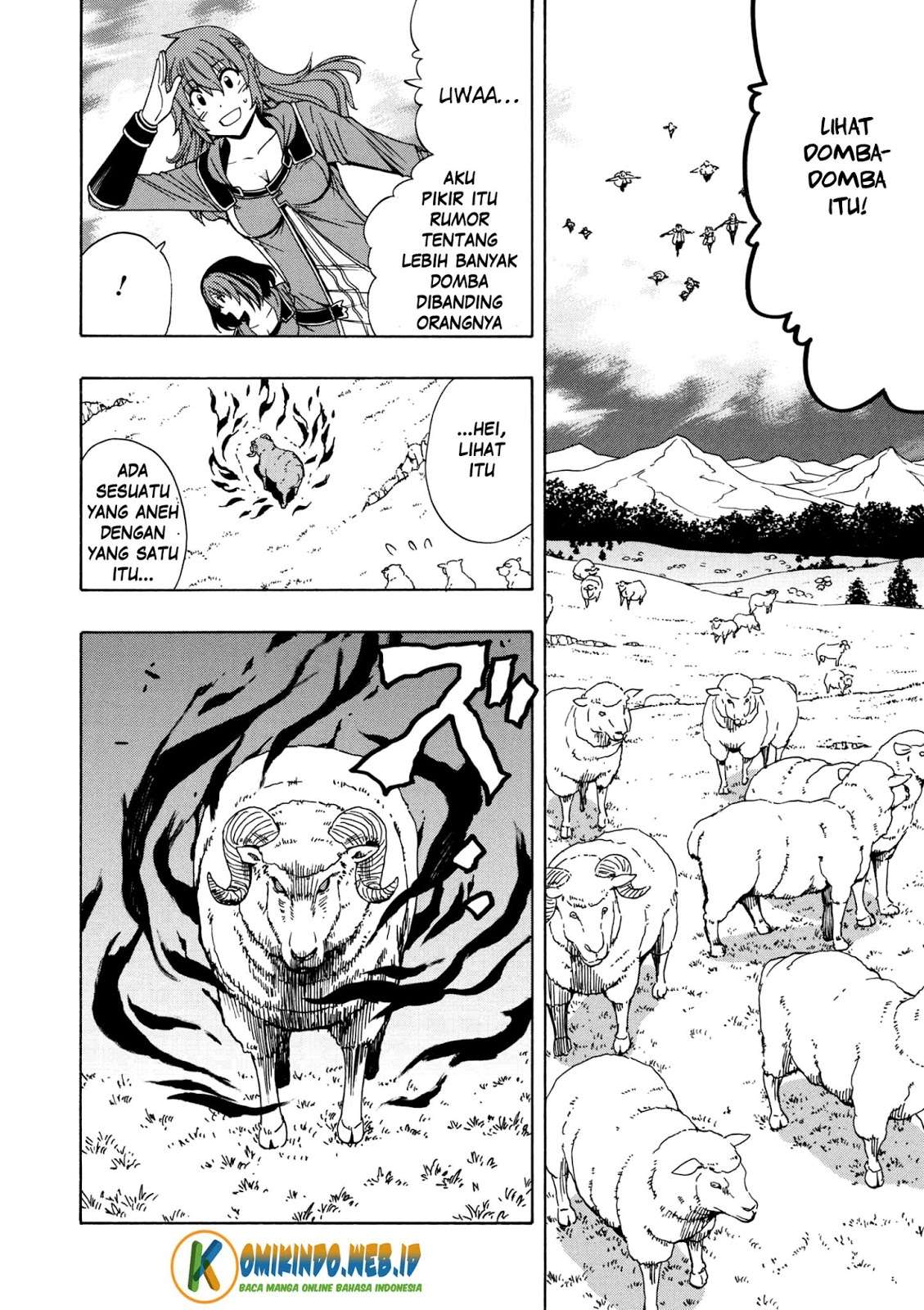 Kenja no Mago Chapter 23.1 - halaman 6