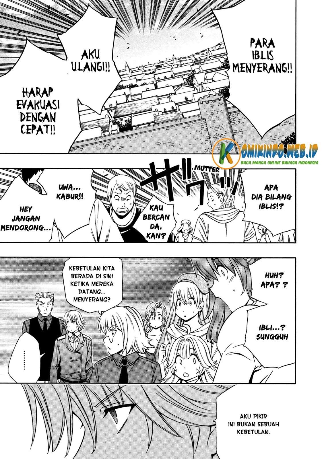 Kenja no Mago Chapter 24 - halaman 23
