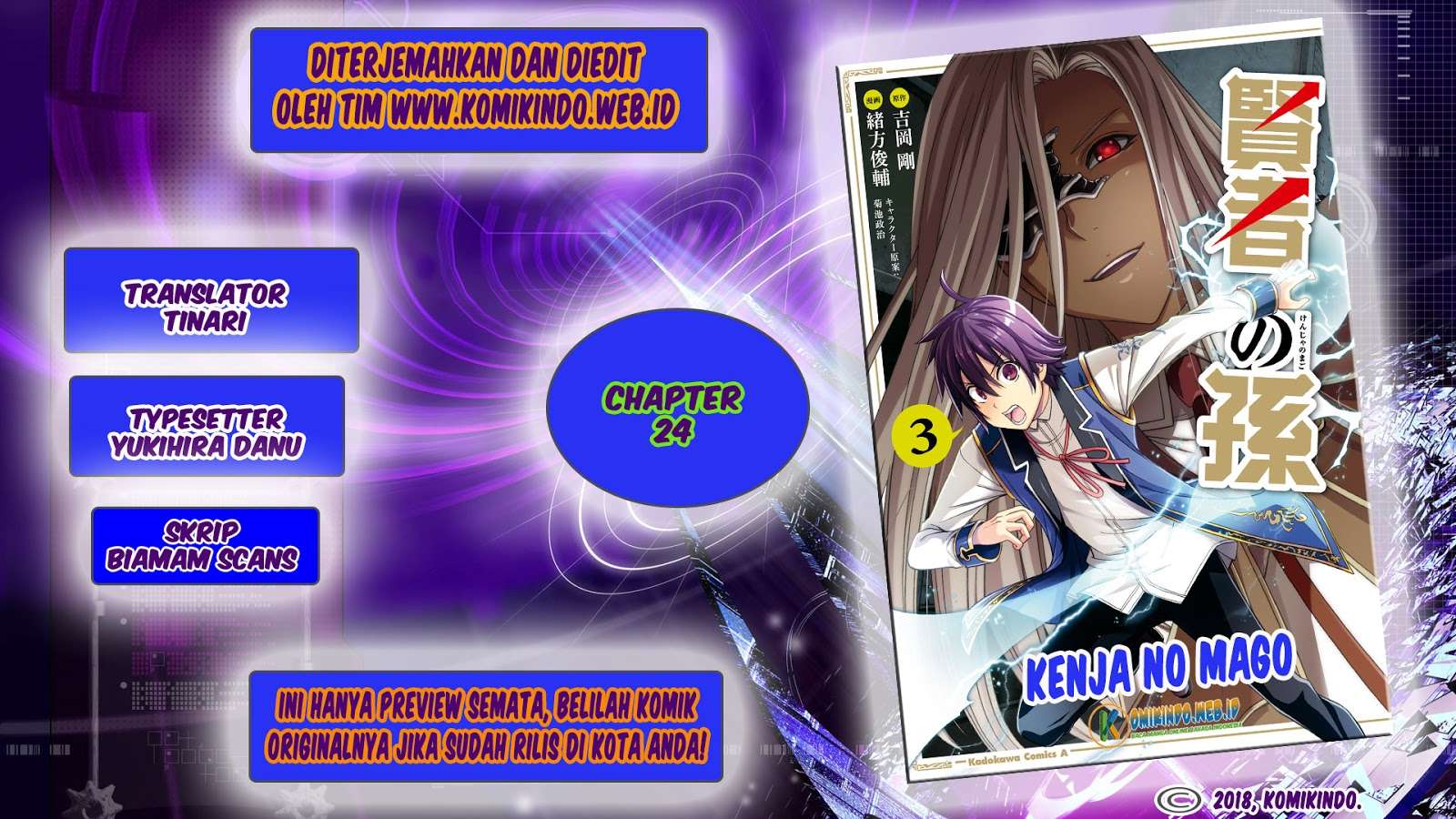 Kenja no Mago Chapter 24 - halaman 3