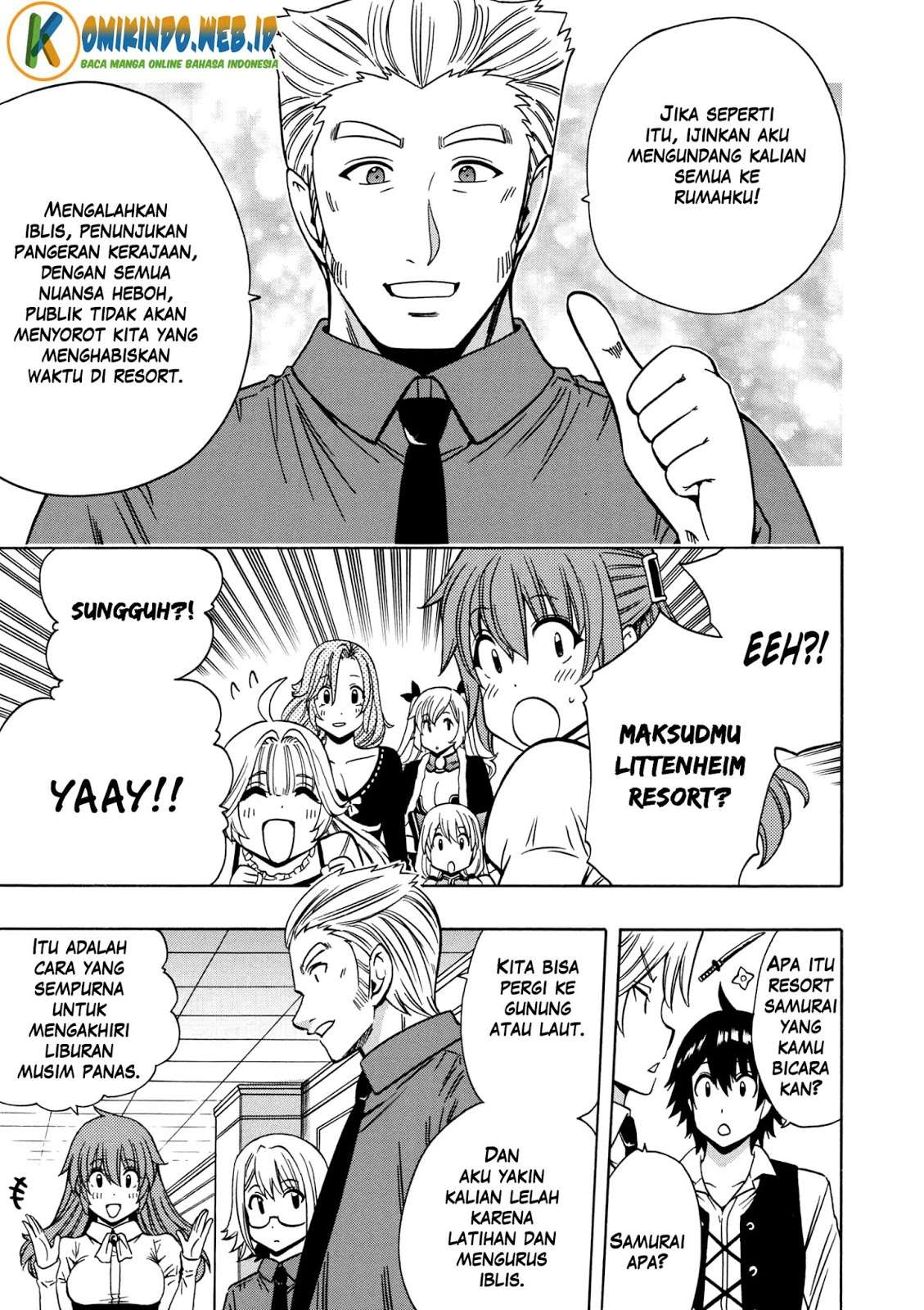 Kenja no Mago Chapter 26 - halaman 13