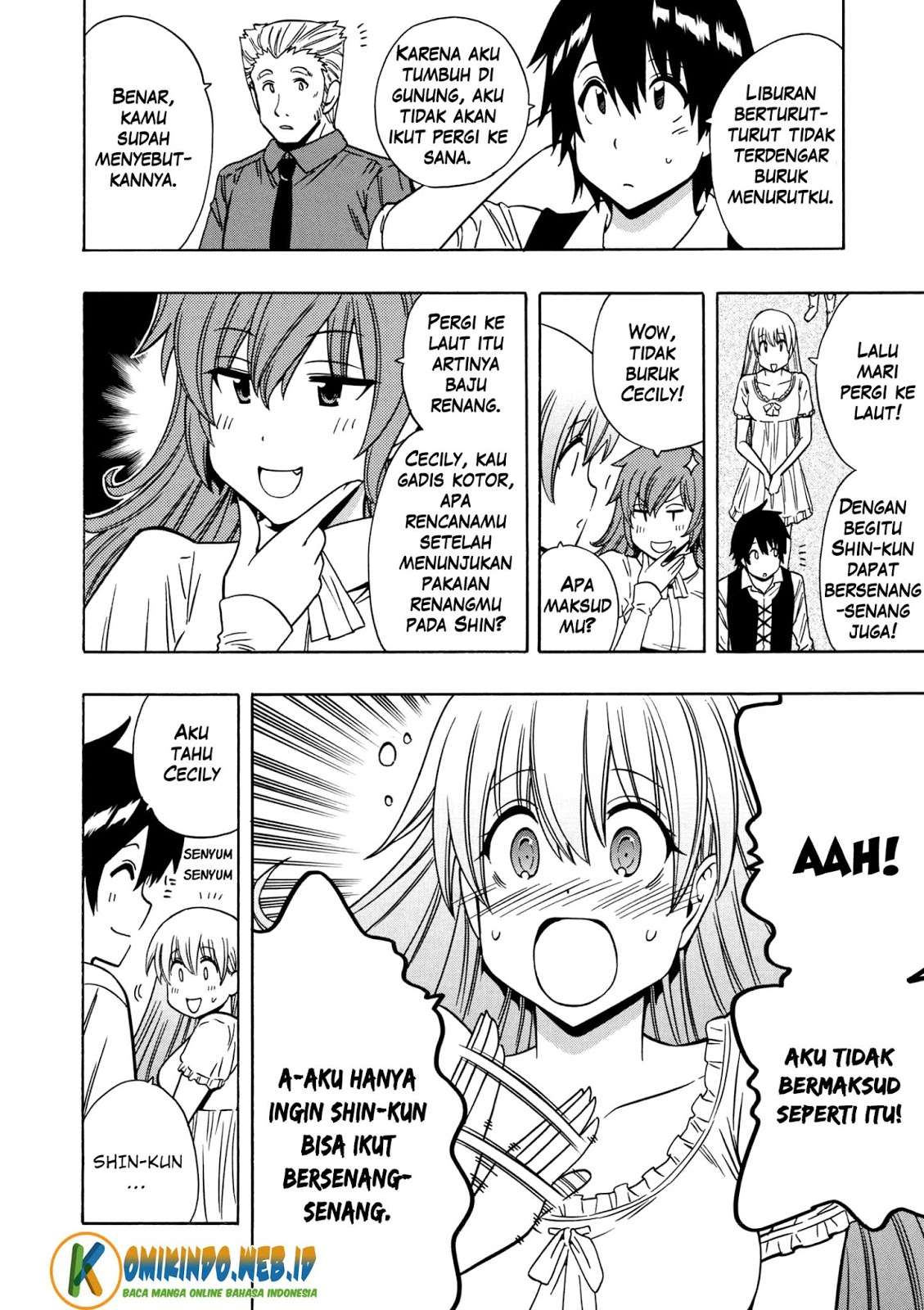 Kenja no Mago Chapter 26 - halaman 14