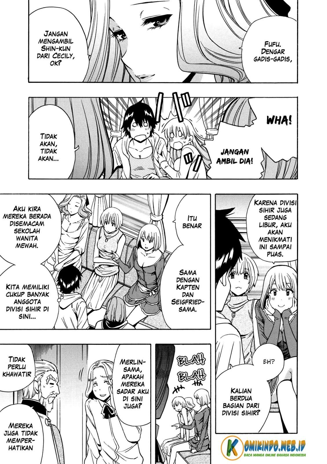 Kenja no Mago Chapter 26 - halaman 17