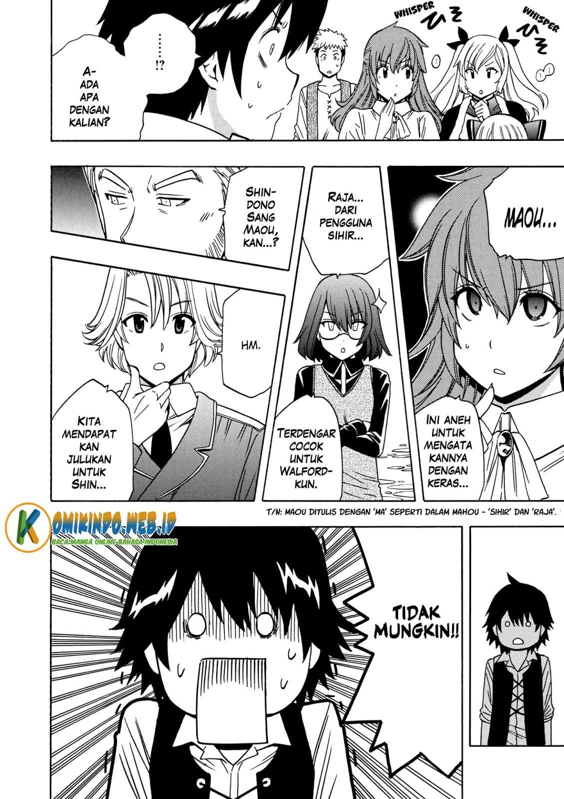 Kenja no Mago Chapter 26 - halaman 6