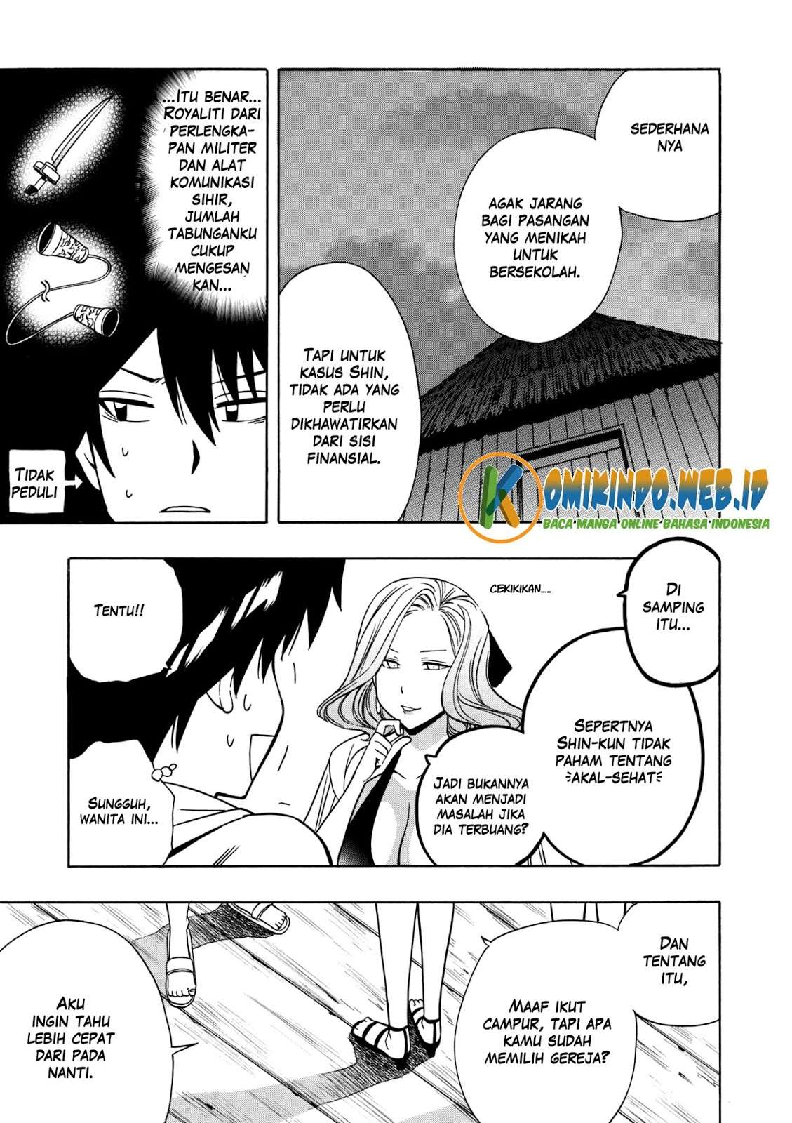 Kenja no Mago Chapter 27 - halaman 11