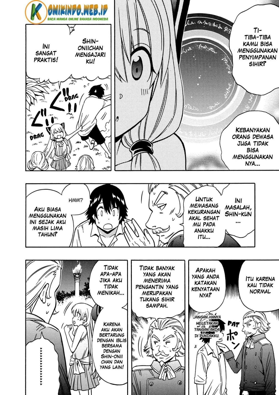Kenja no Mago Chapter 27 - halaman 21