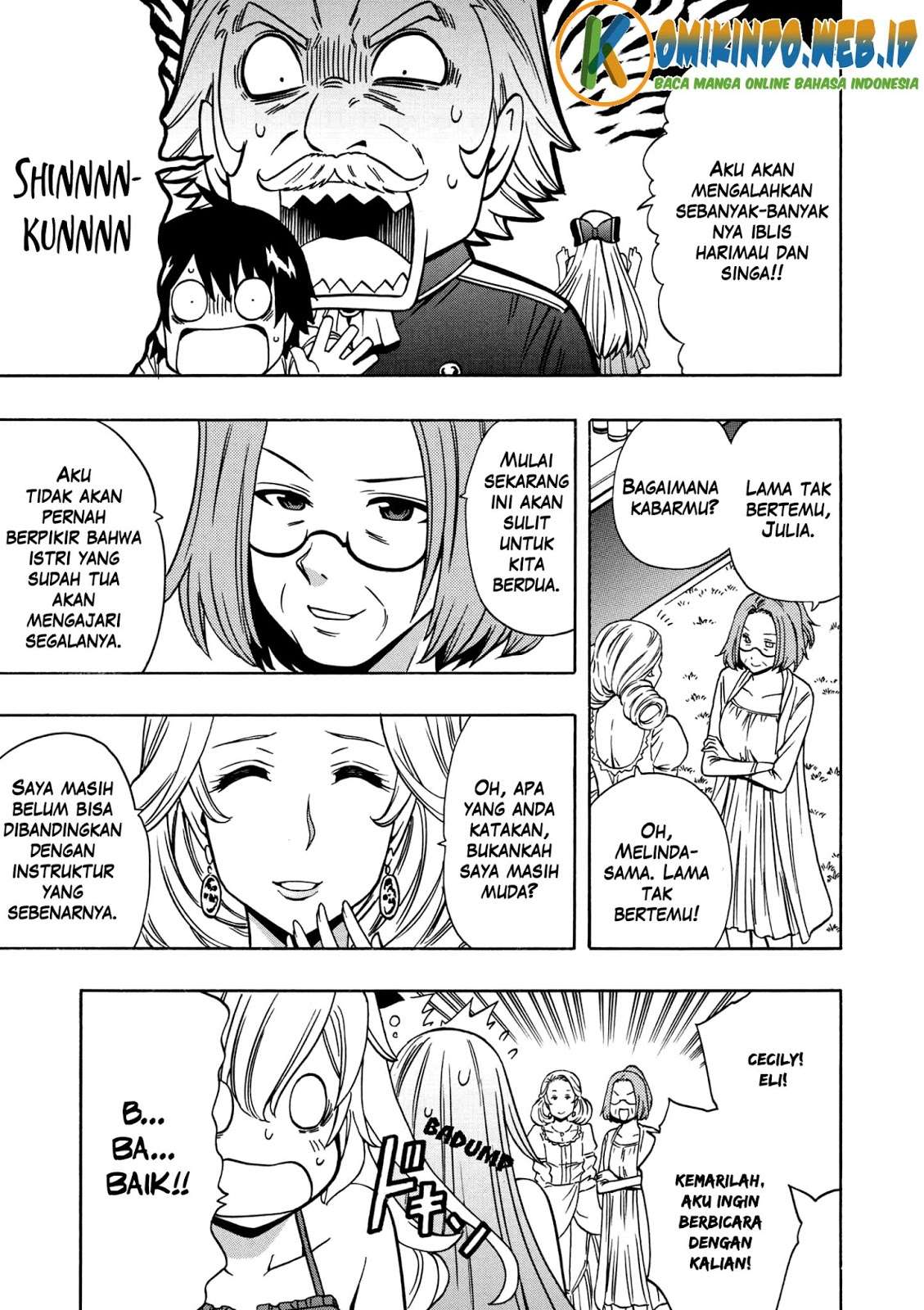Kenja no Mago Chapter 27 - halaman 22