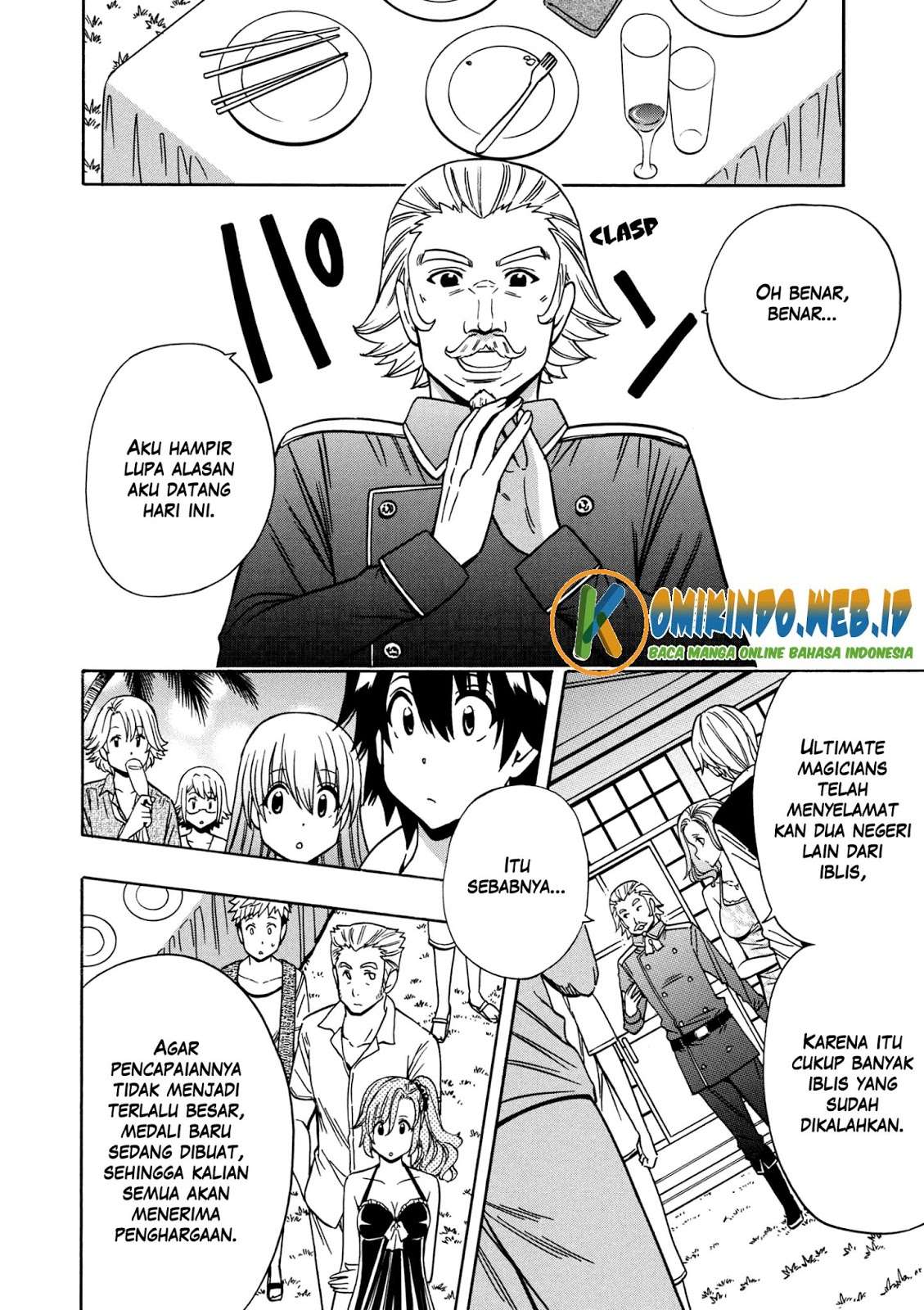 Kenja no Mago Chapter 27 - halaman 23