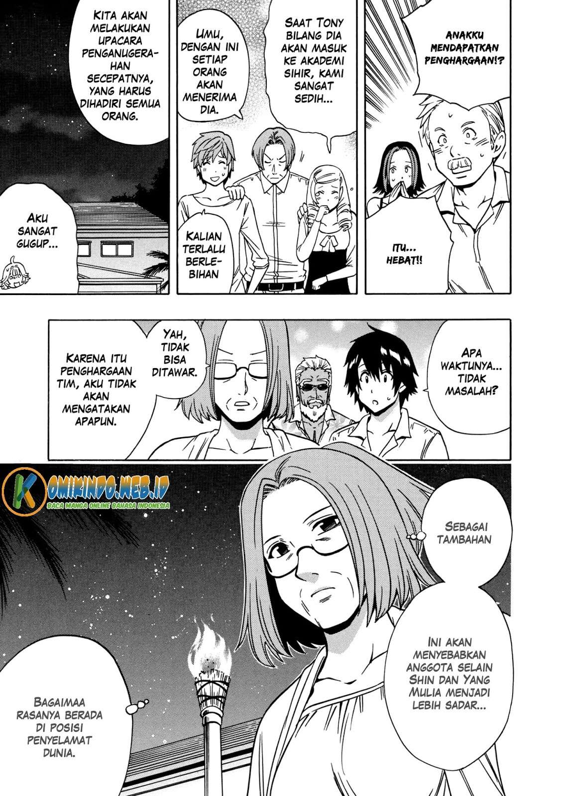 Kenja no Mago Chapter 27 - halaman 24