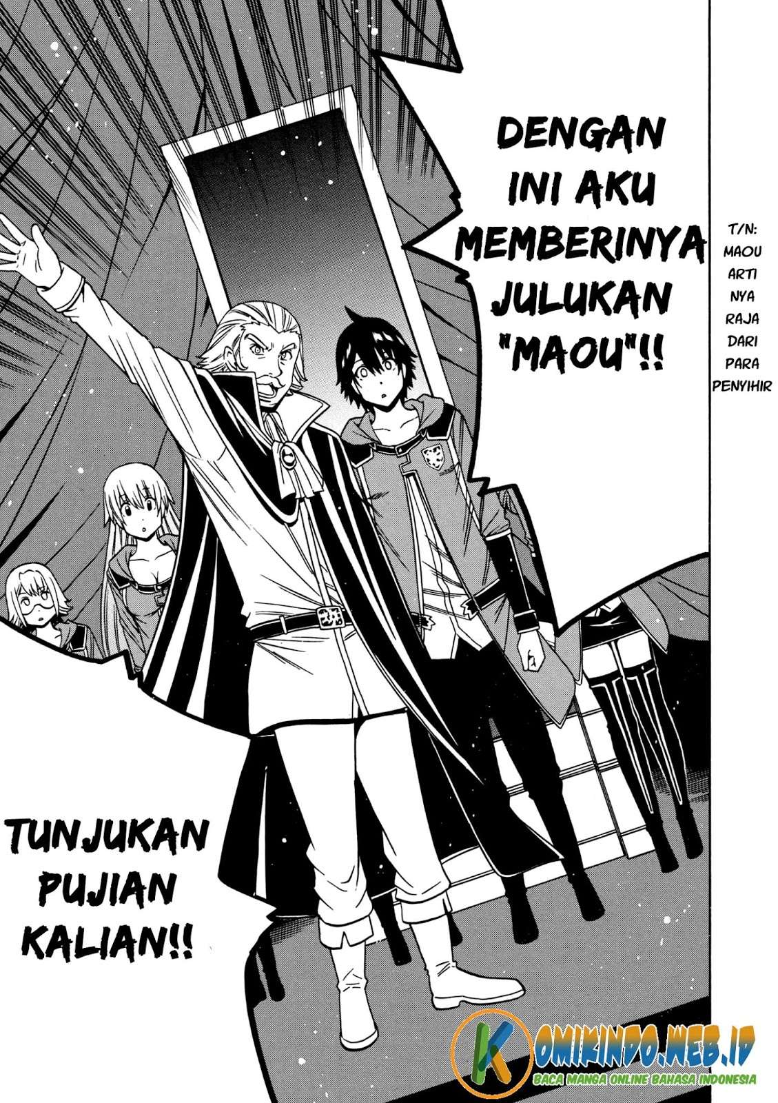 Kenja no Mago Chapter 27 - halaman 34