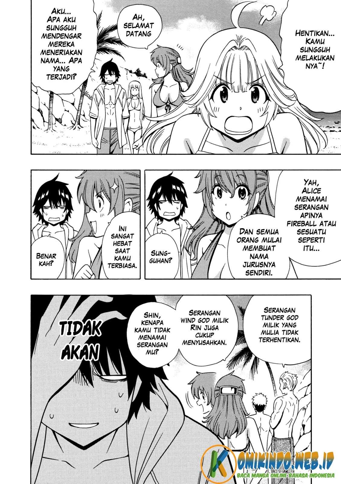 Kenja no Mago Chapter 27 - halaman 4