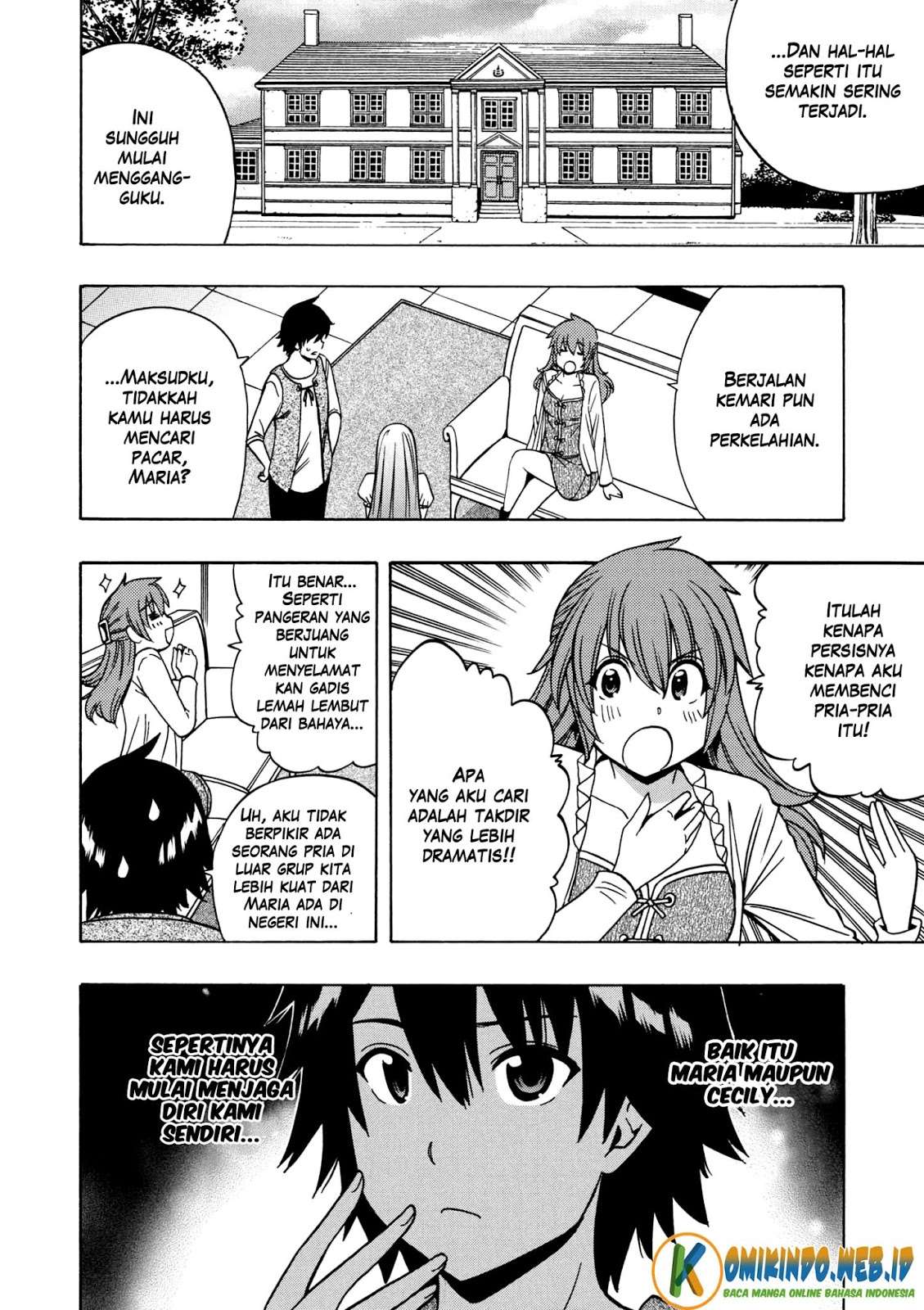 Kenja no Mago Chapter 28 - halaman 12