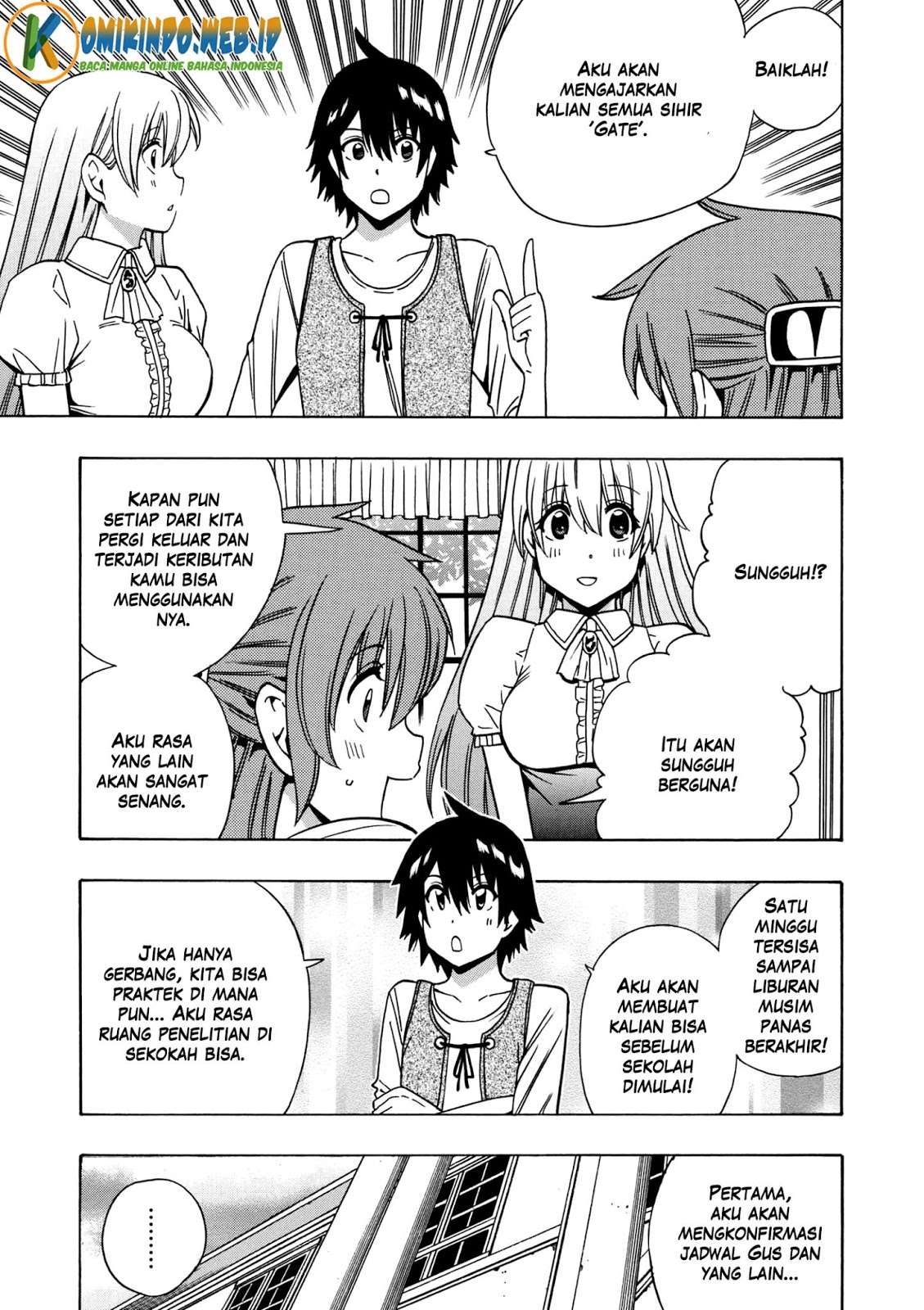 Kenja no Mago Chapter 28 - halaman 13