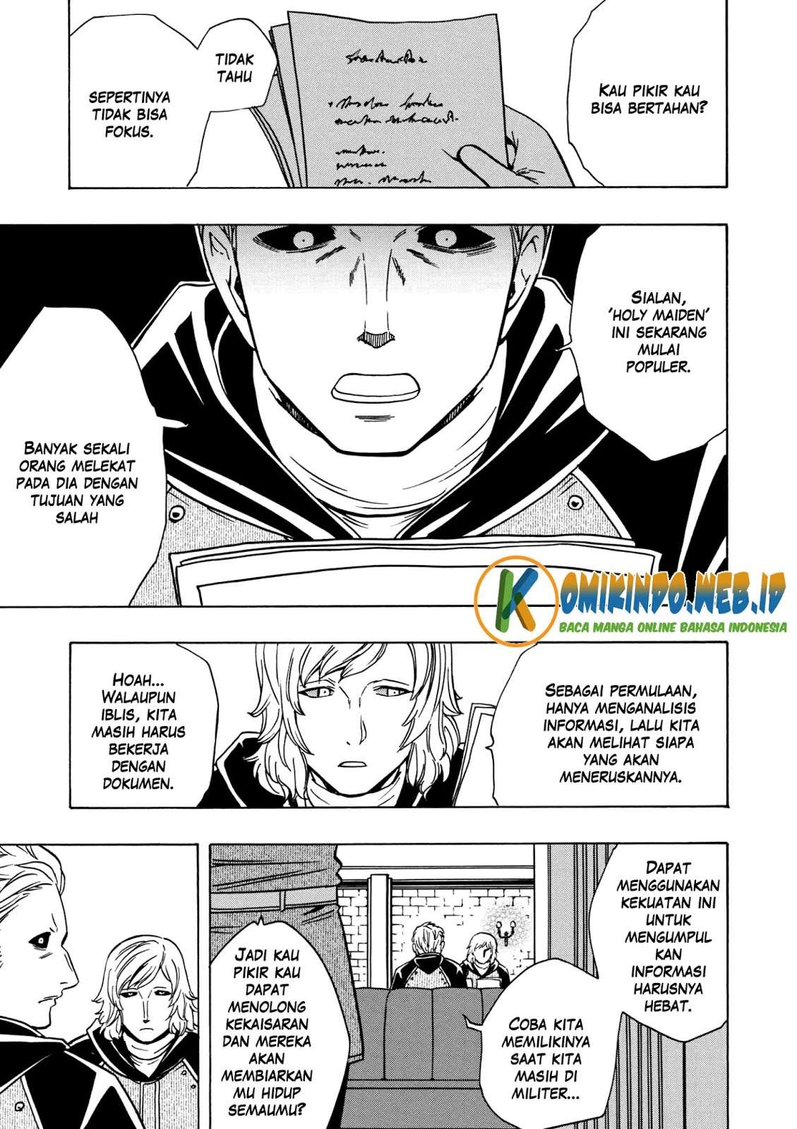 Kenja no Mago Chapter 28 - halaman 17