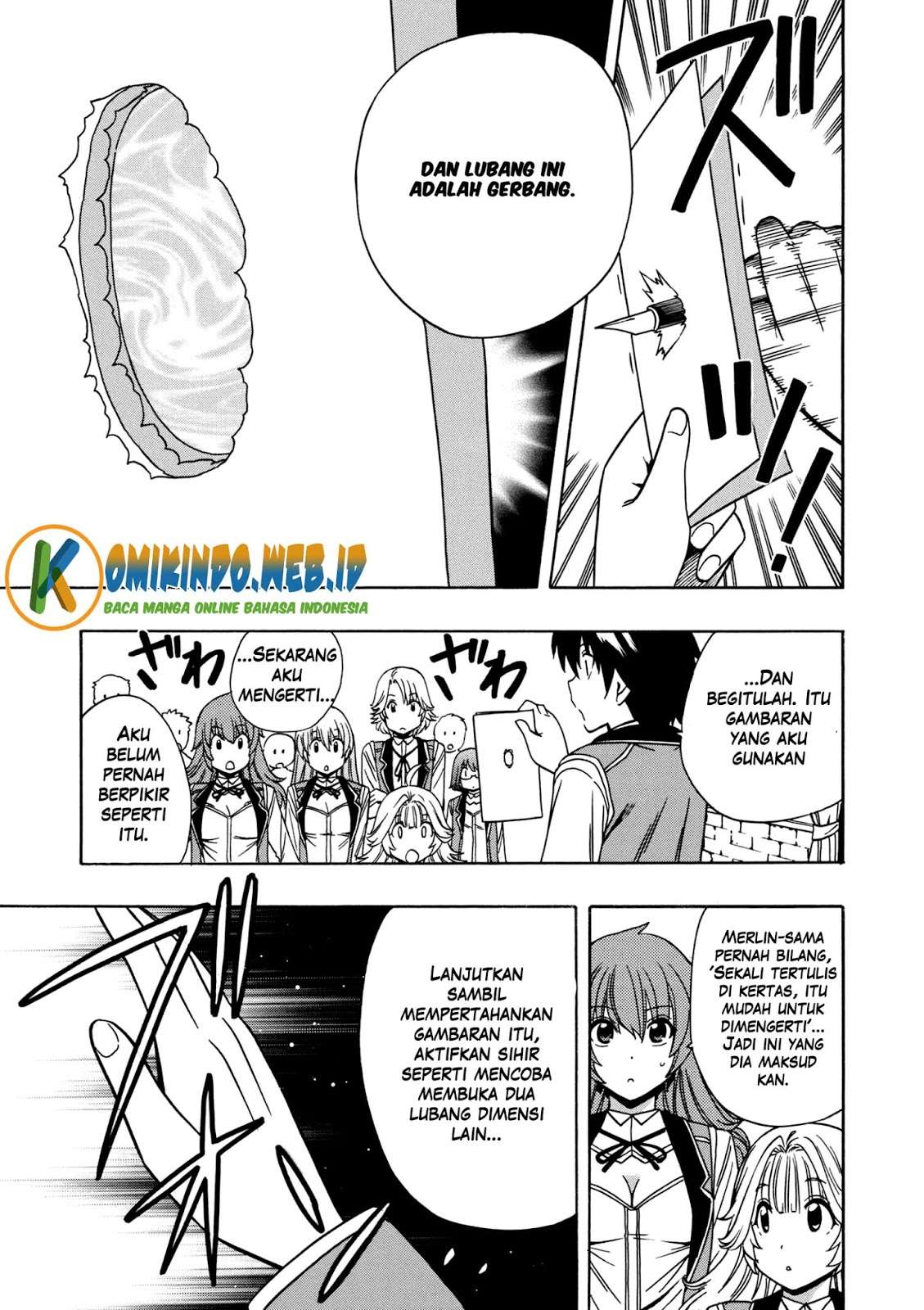Kenja no Mago Chapter 28 - halaman 26