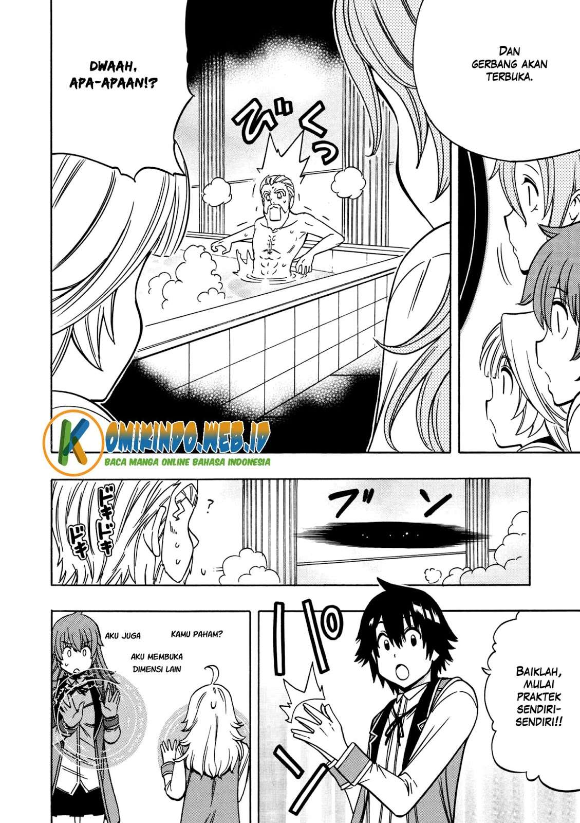 Kenja no Mago Chapter 28 - halaman 27