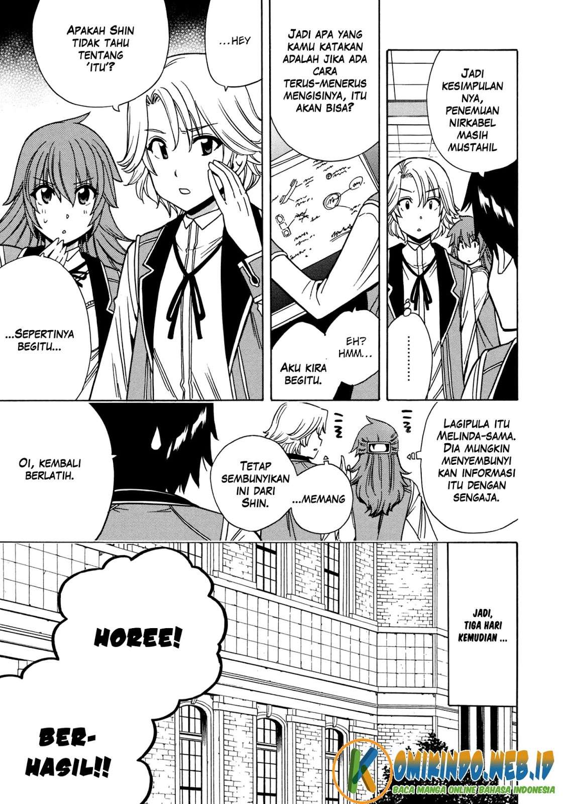 Kenja no Mago Chapter 28 - halaman 31