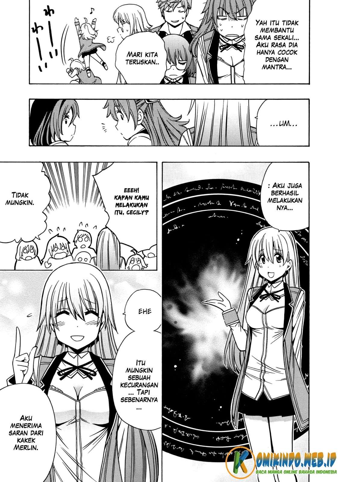 Kenja no Mago Chapter 28 - halaman 33