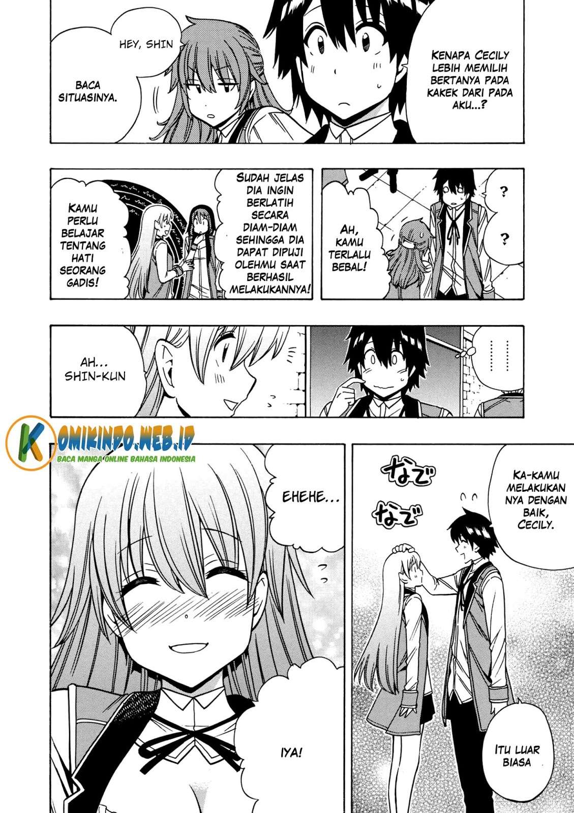 Kenja no Mago Chapter 28 - halaman 34