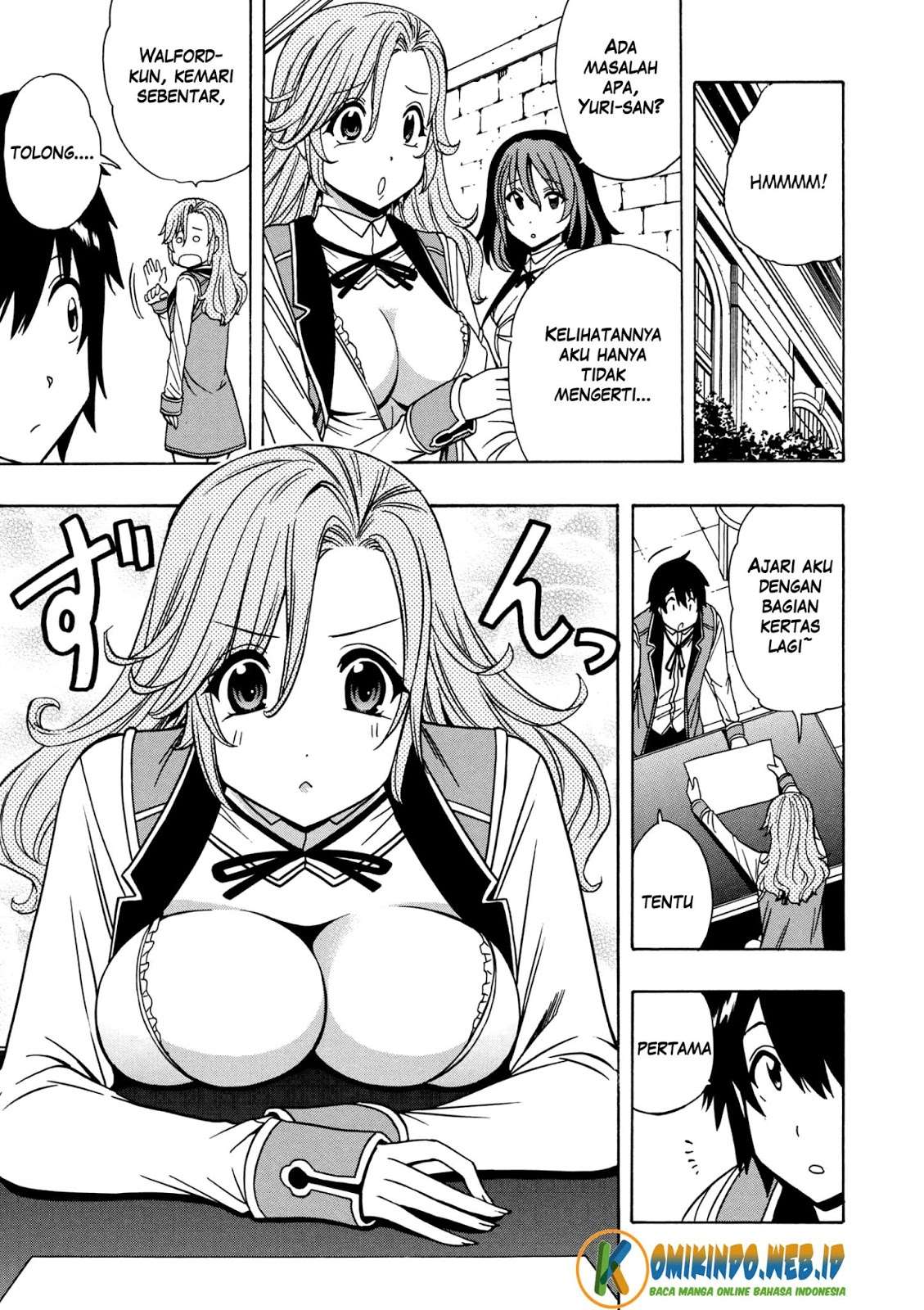 Kenja no Mago Chapter 28 - halaman 35