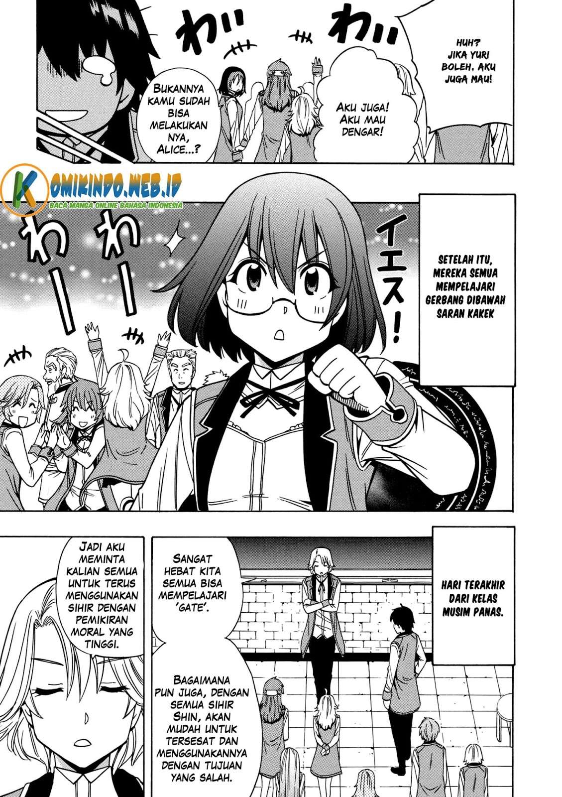 Kenja no Mago Chapter 28 - halaman 39