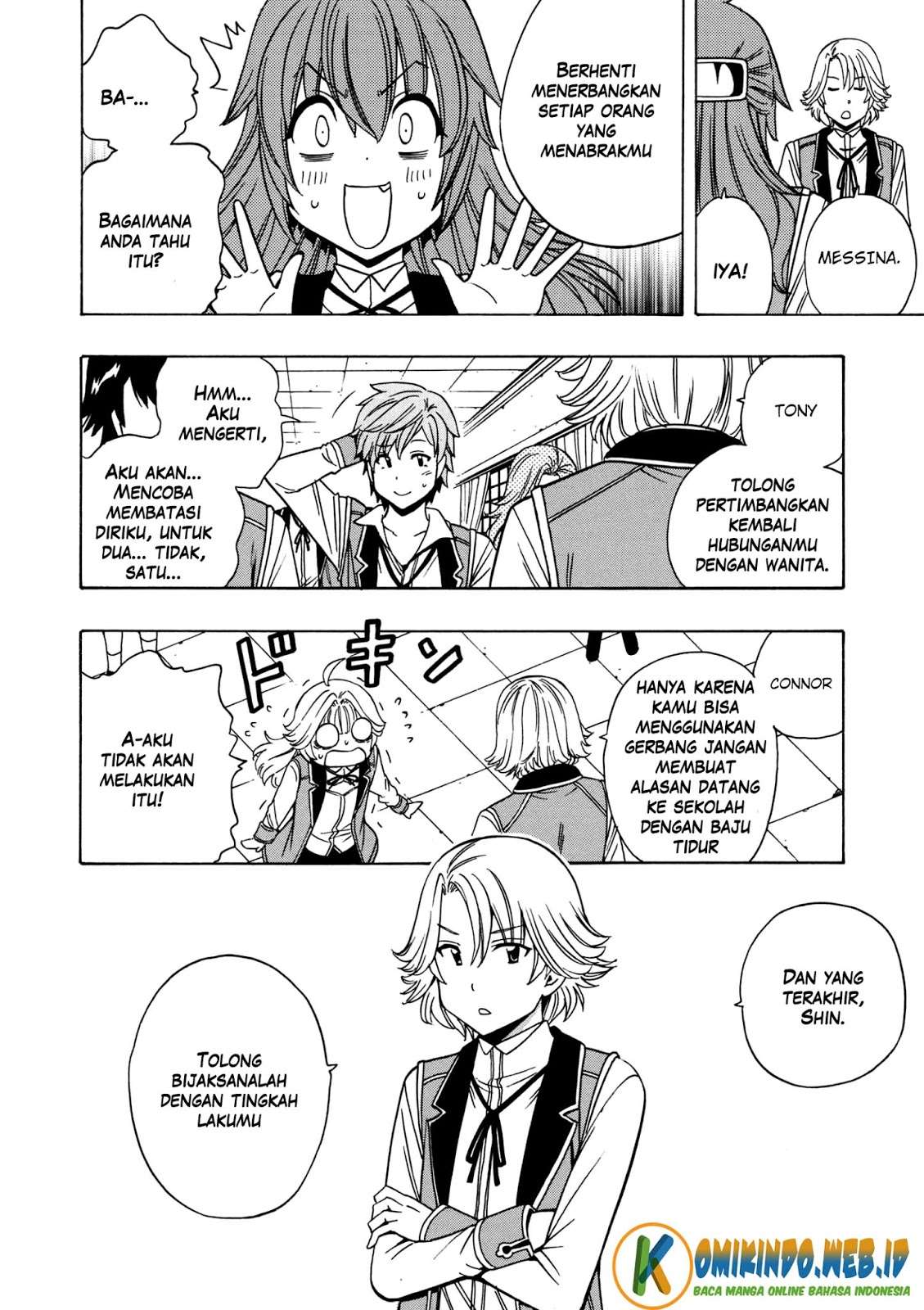 Kenja no Mago Chapter 28 - halaman 40