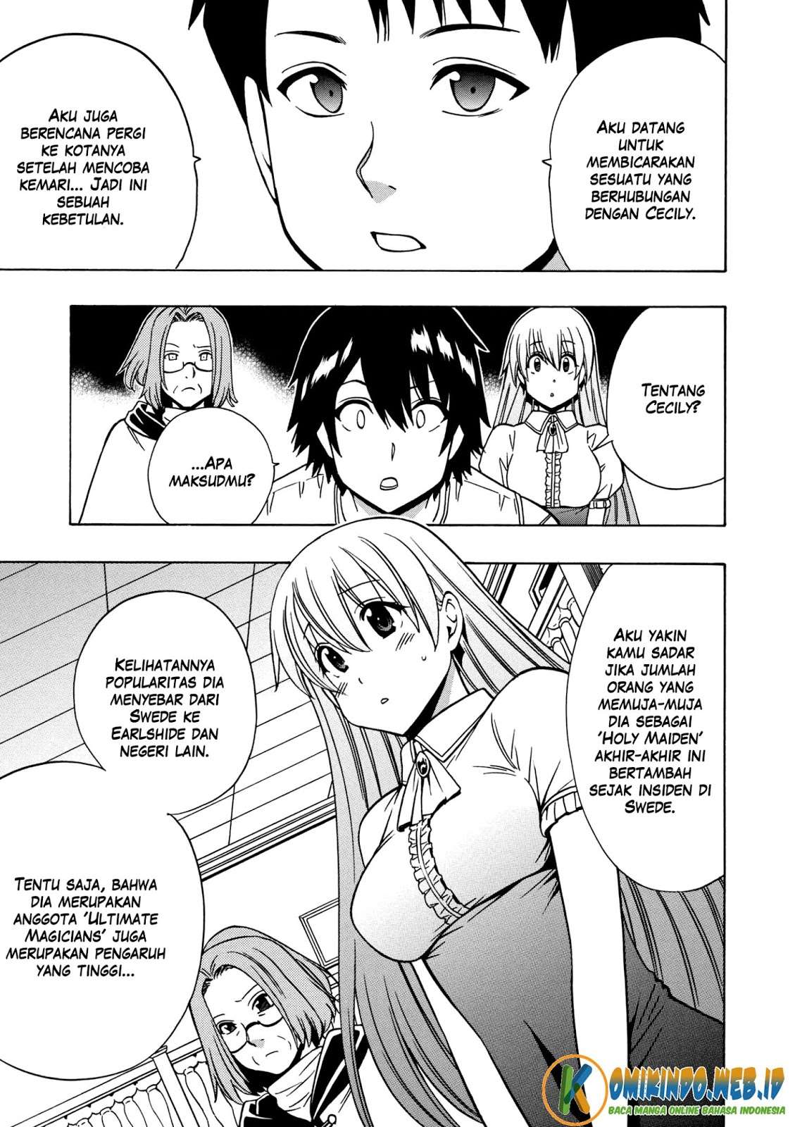 Kenja no Mago Chapter 28 - halaman 5
