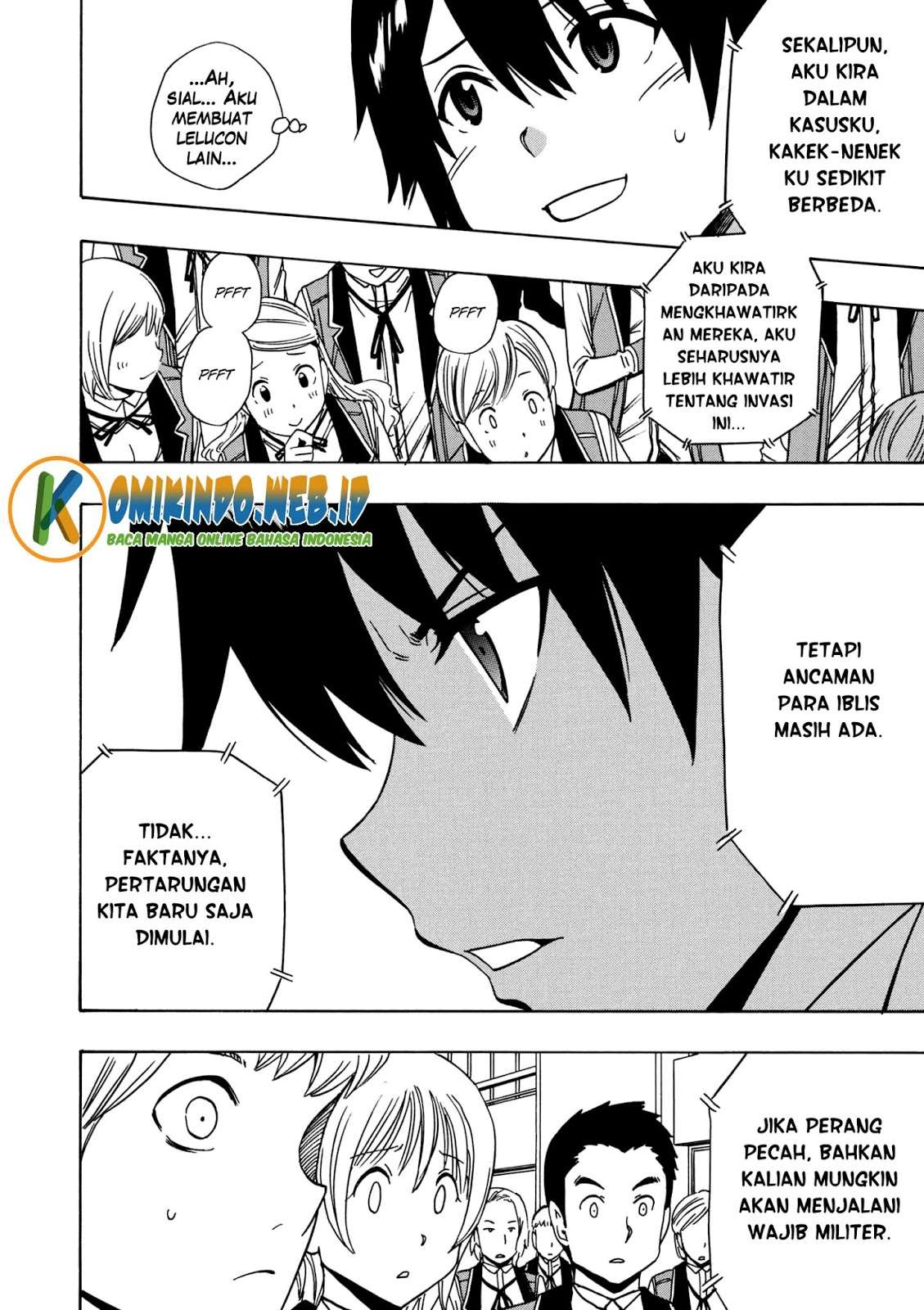 Kenja no Mago Chapter 28 - halaman 52