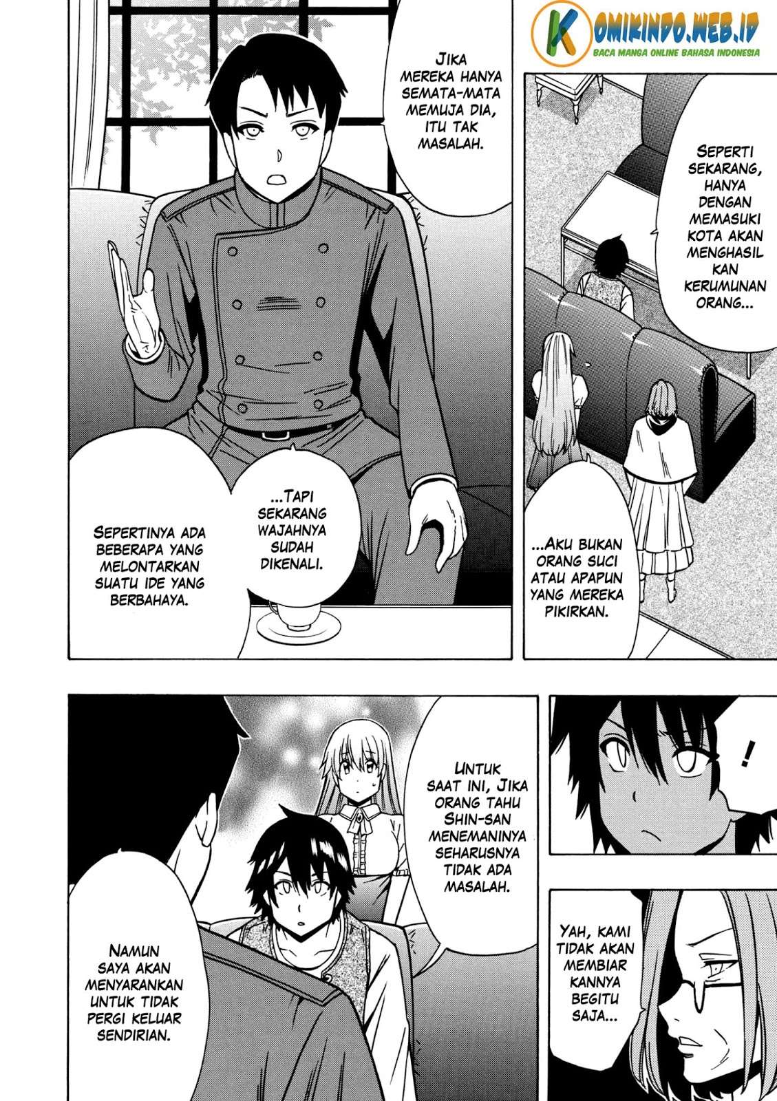 Kenja no Mago Chapter 28 - halaman 6