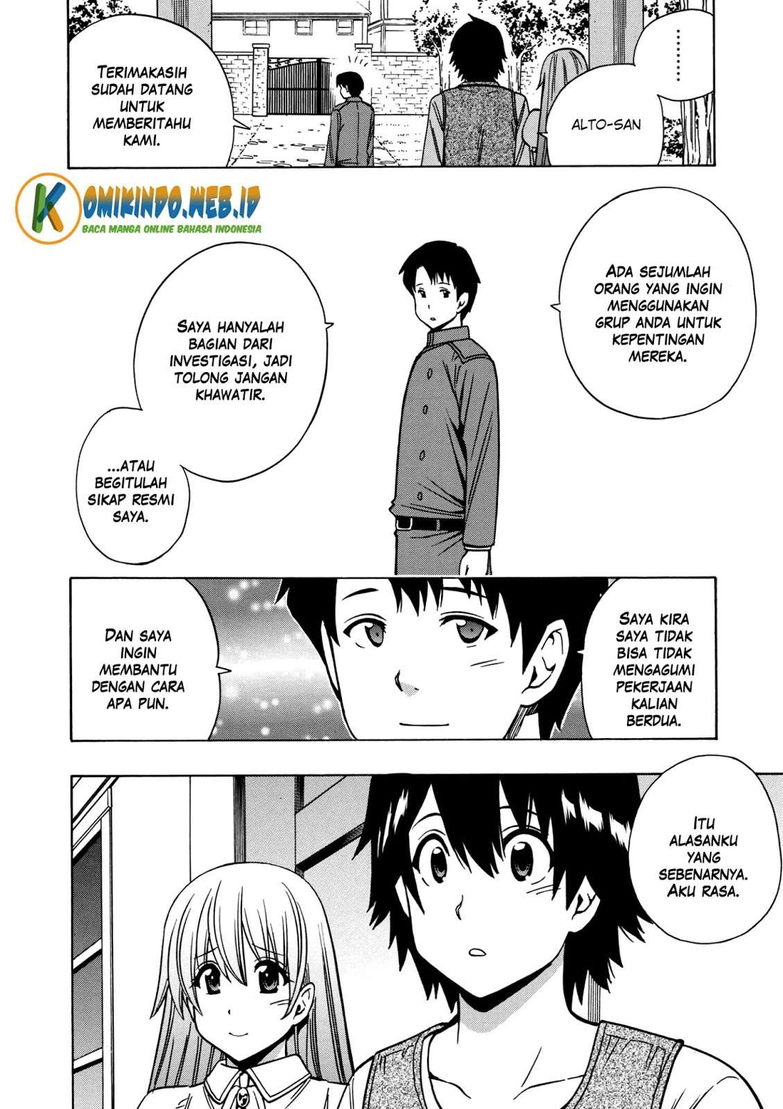 Kenja no Mago Chapter 28 - halaman 8