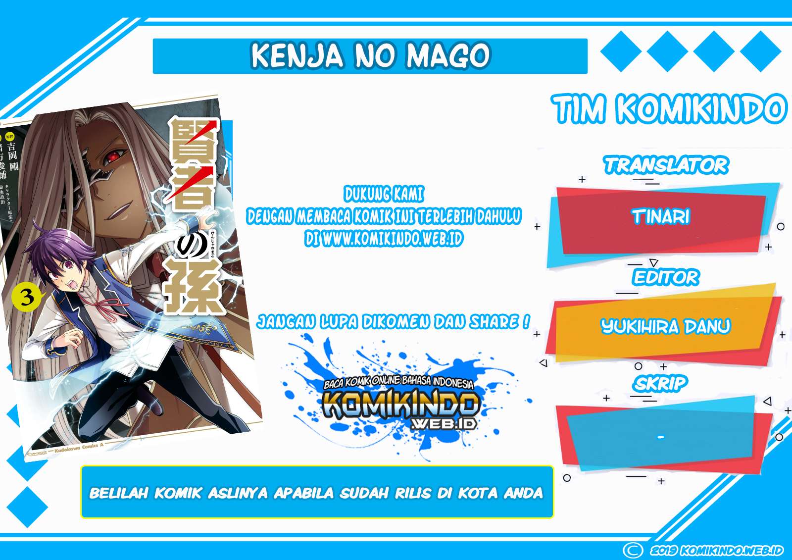 Kenja no Mago Chapter 29.1 - halaman 1