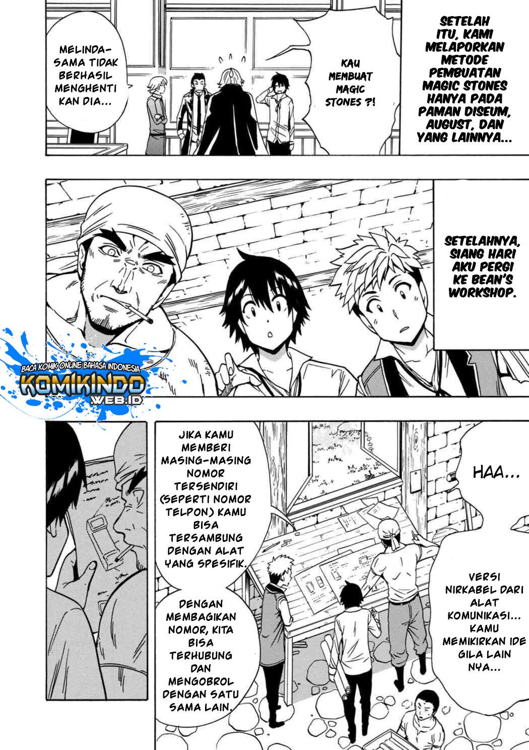 Kenja no Mago Chapter 29.1 - halaman 20