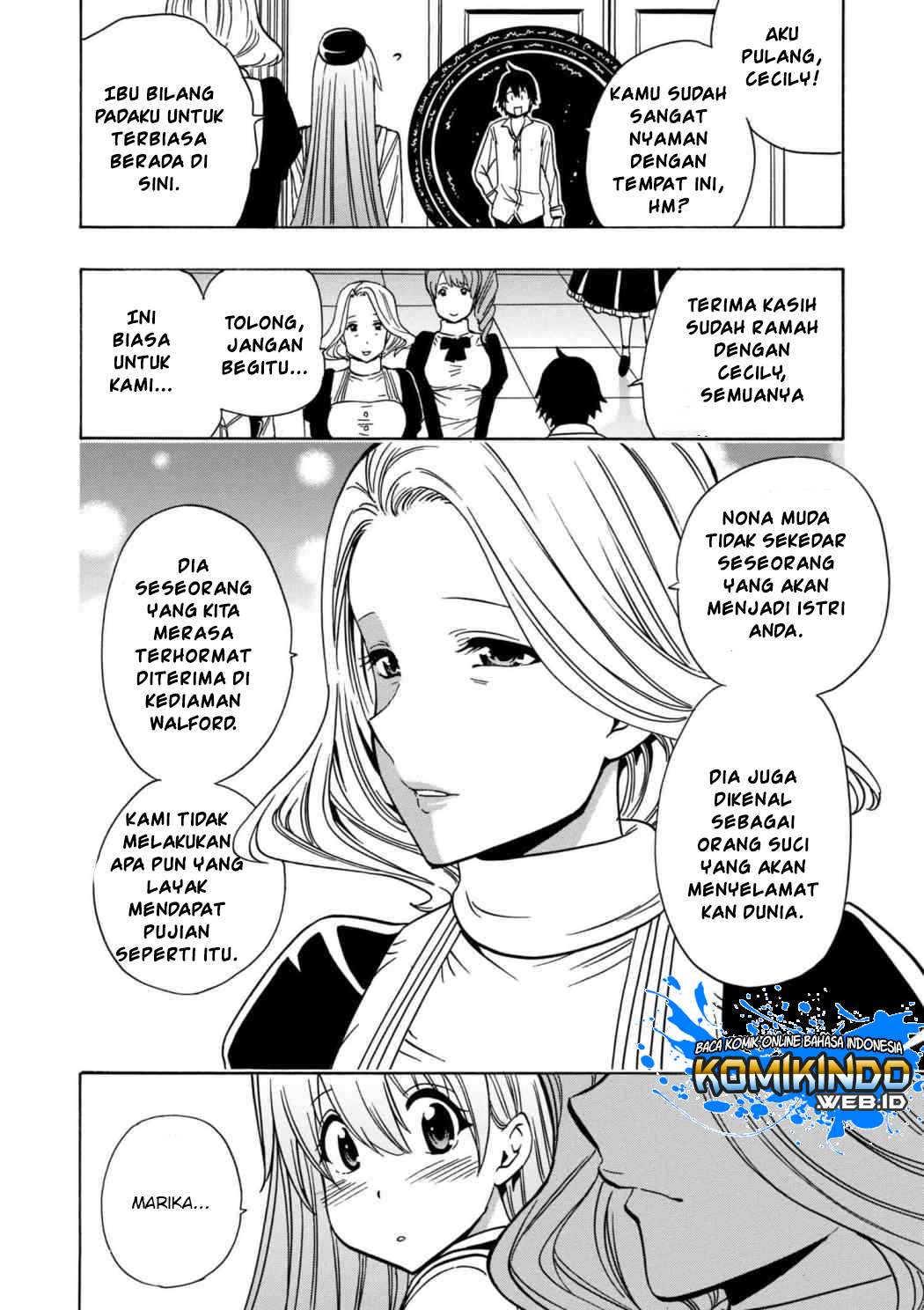 Kenja no Mago Chapter 29.1 - halaman 22