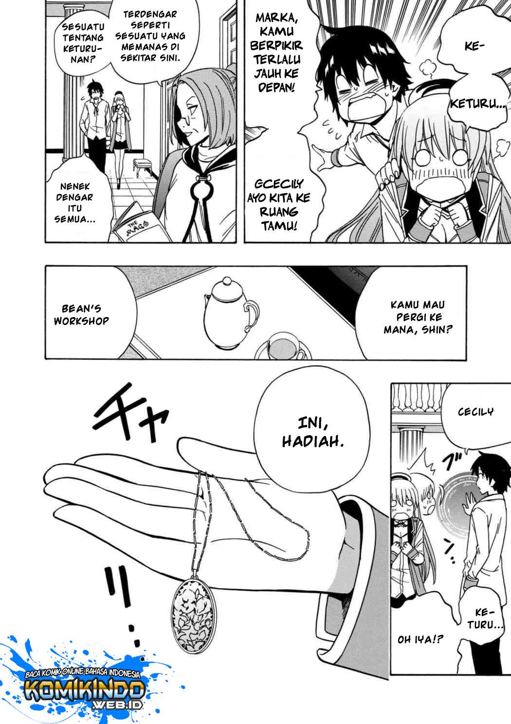 Kenja no Mago Chapter 29.1 - halaman 24