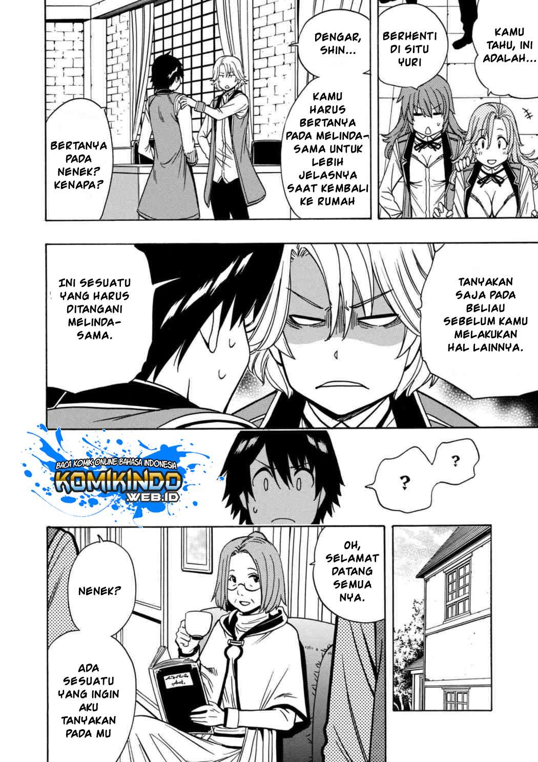 Kenja no Mago Chapter 29.1 - halaman 3